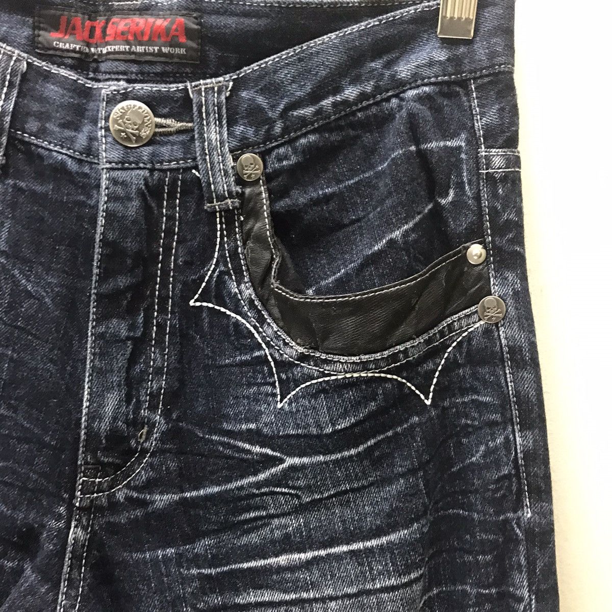 Japanese Brand Japanese Brand Jack Serika Denim Acidwash Jeans Size US 30 / EU 46 - 5 Thumbnail