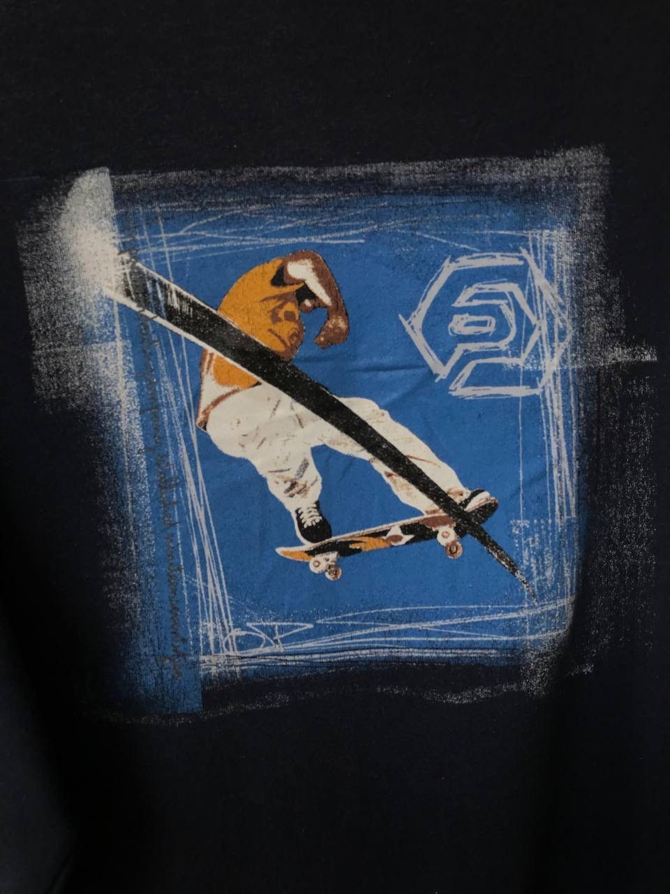 Ocean Pacific RARE VINTAGE OP SKATEBOARDING LOOSEFIT BIG PRINT SWEATSHIRT Size US M / EU 48-50 / 2 - 4 Thumbnail