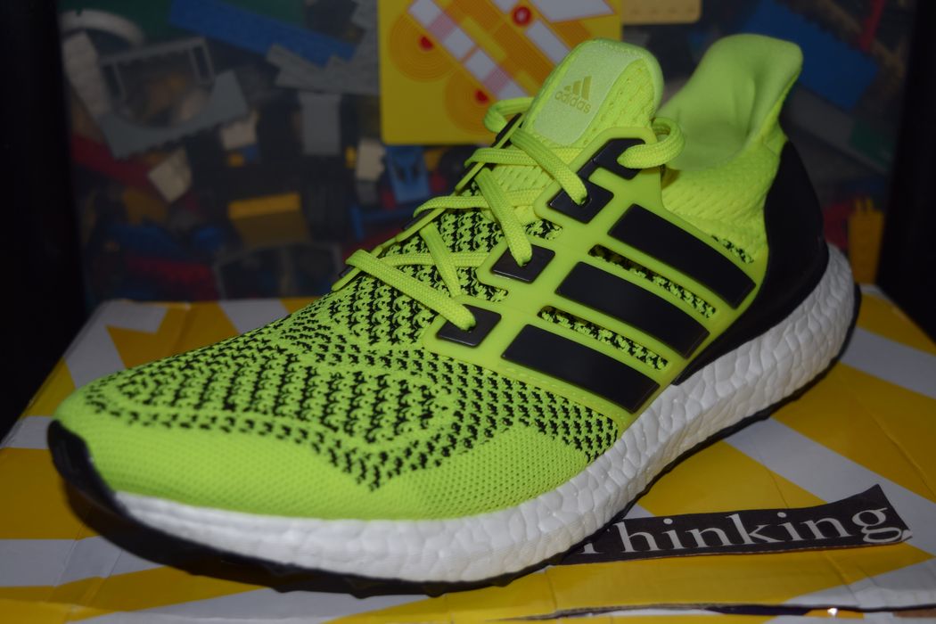 Adidas Adidas Ultra Boost Neon Yellow Solar Yellow S77414 Grailed