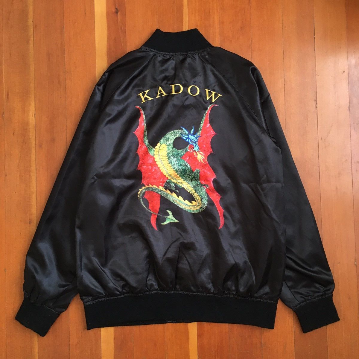 Fucking Awesome Hockey Skateboards Kadow Dragon Jacket | Grailed