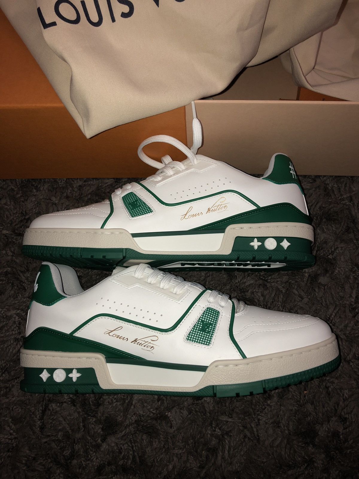 Louis Vuitton Louis Vuitton LV Trainer Sneaker White SS19 Virgil