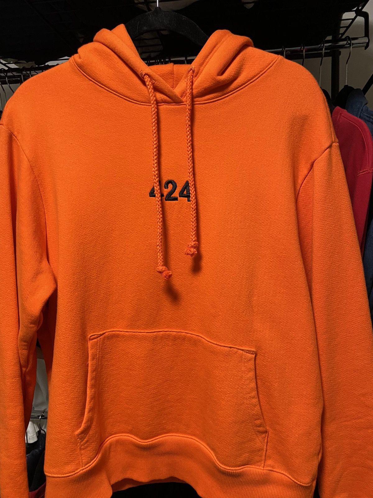 【関税込み】424 ベージュ '424' Block フーディ org.jpg