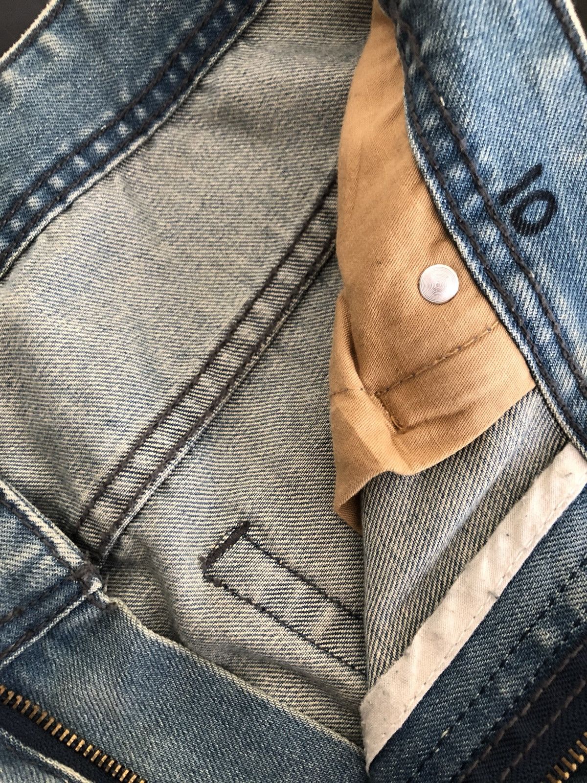 Allsaints Spitalfields Jacks Place Rips Distressed Denim Jeans Size US 32 / EU 48 - 11 Thumbnail