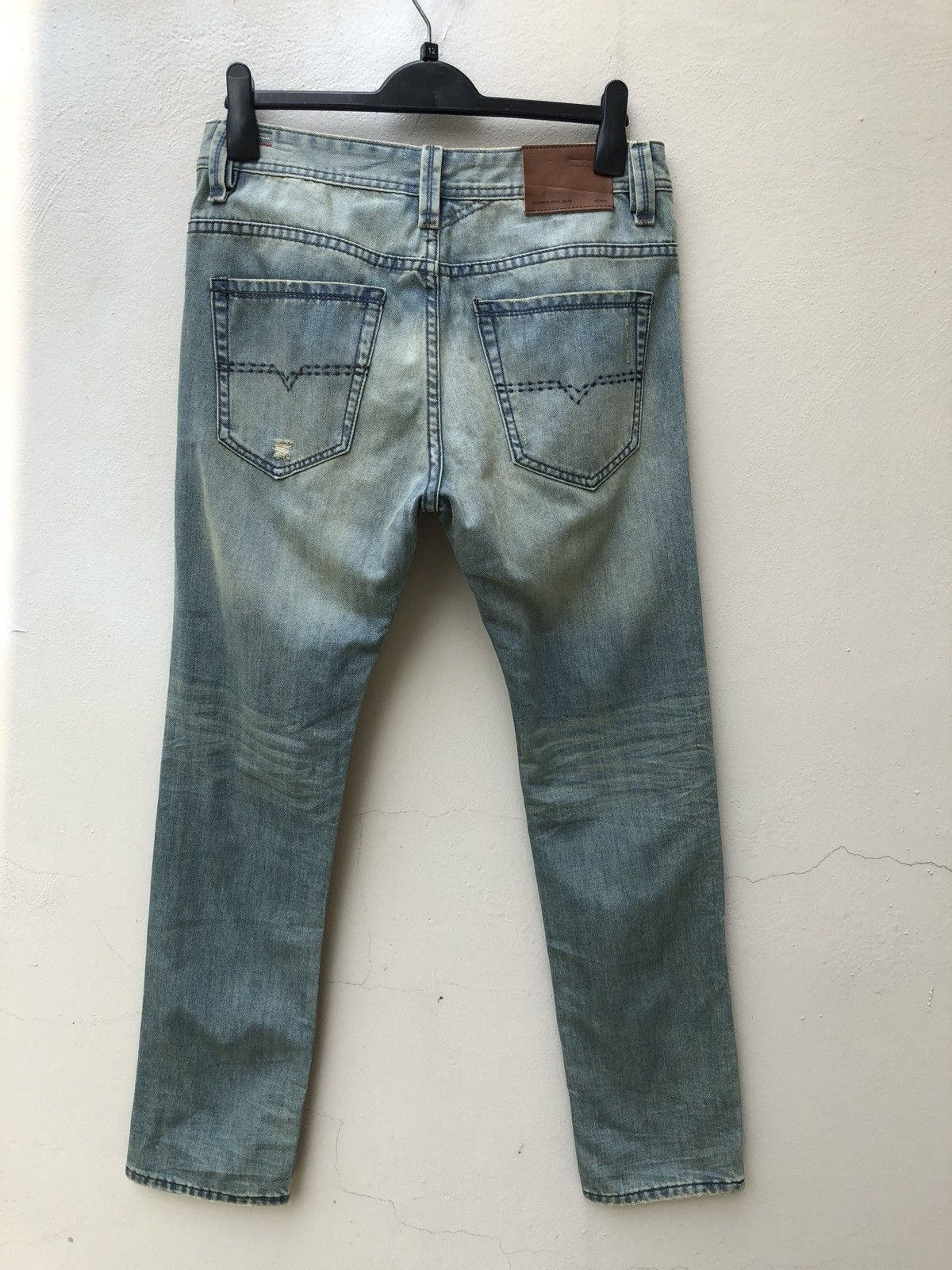 Allsaints Spitalfields Jacks Place Rips Distressed Denim Jeans Size US 32 / EU 48 - 6 Thumbnail