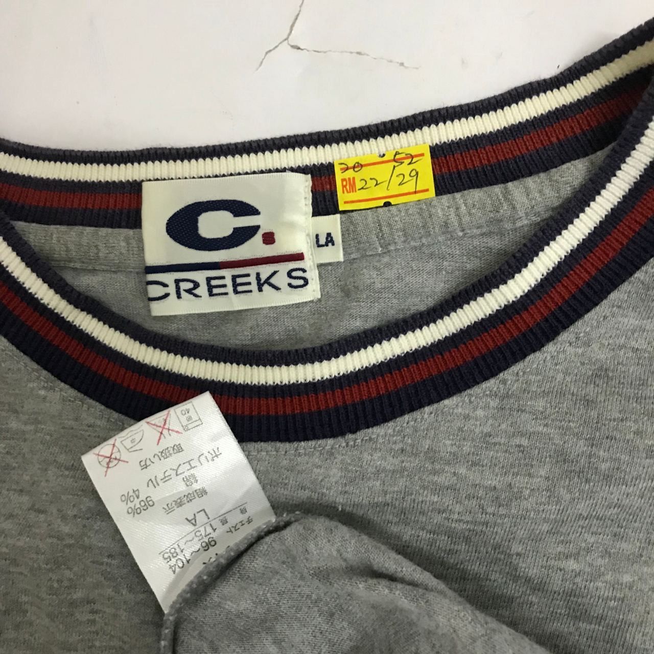 Japanese Brand 🔥 Vintage CHEEKS Spellout Big Logo Design T-shirt Size US L / EU 52-54 / 3 - 4 Thumbnail