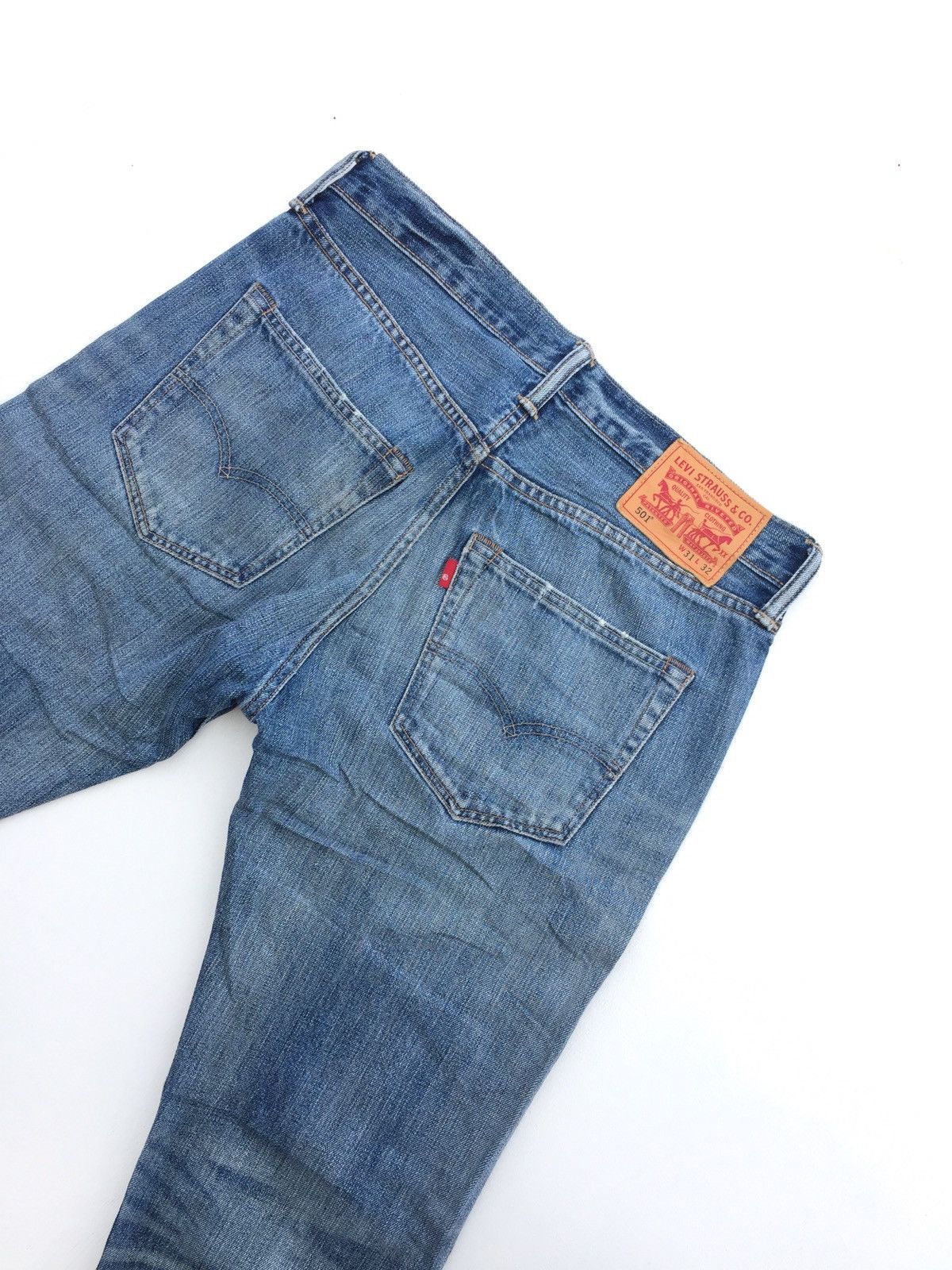 Levi’s 501 W31 L32 Distressed Blue