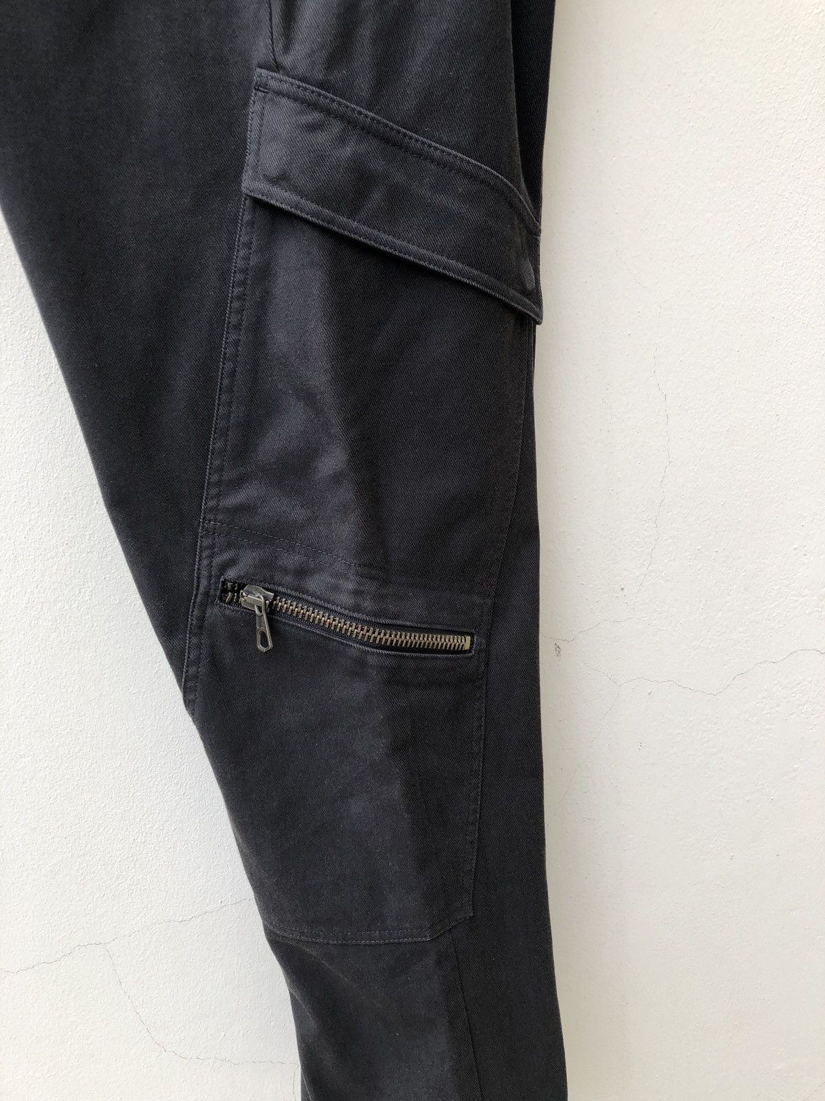Vintage Vintage MASSIMO REBECCHI Sun Fade Flare Cargo Trouser Pant Size US 36 / EU 52 - 19 Thumbnail