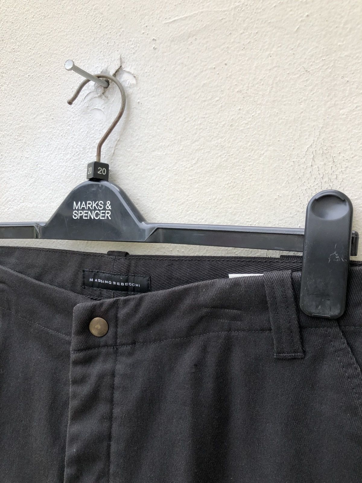 Vintage Vintage MASSIMO REBECCHI Sun Fade Flare Cargo Trouser Pant Size US 36 / EU 52 - 10 Thumbnail