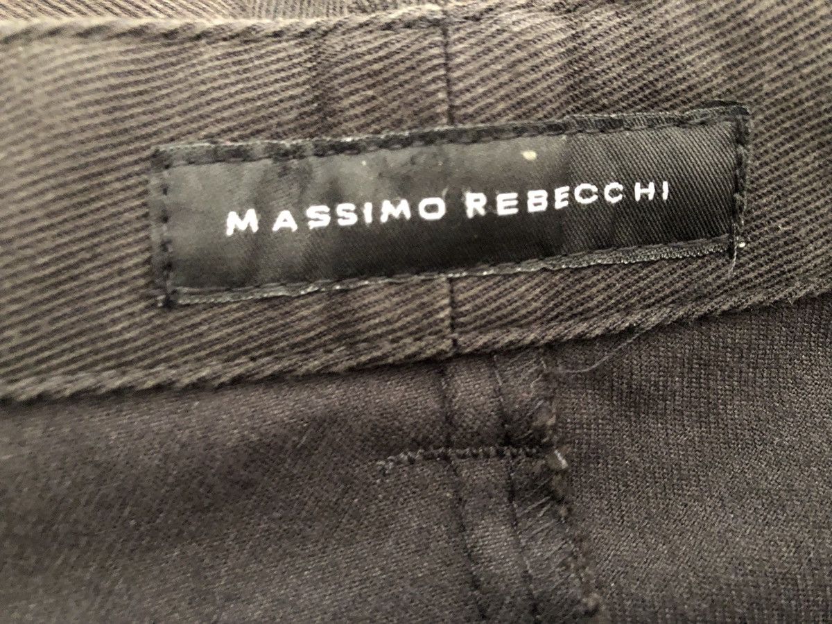 Vintage Vintage MASSIMO REBECCHI Sun Fade Flare Cargo Trouser Pant Size US 36 / EU 52 - 20 Thumbnail