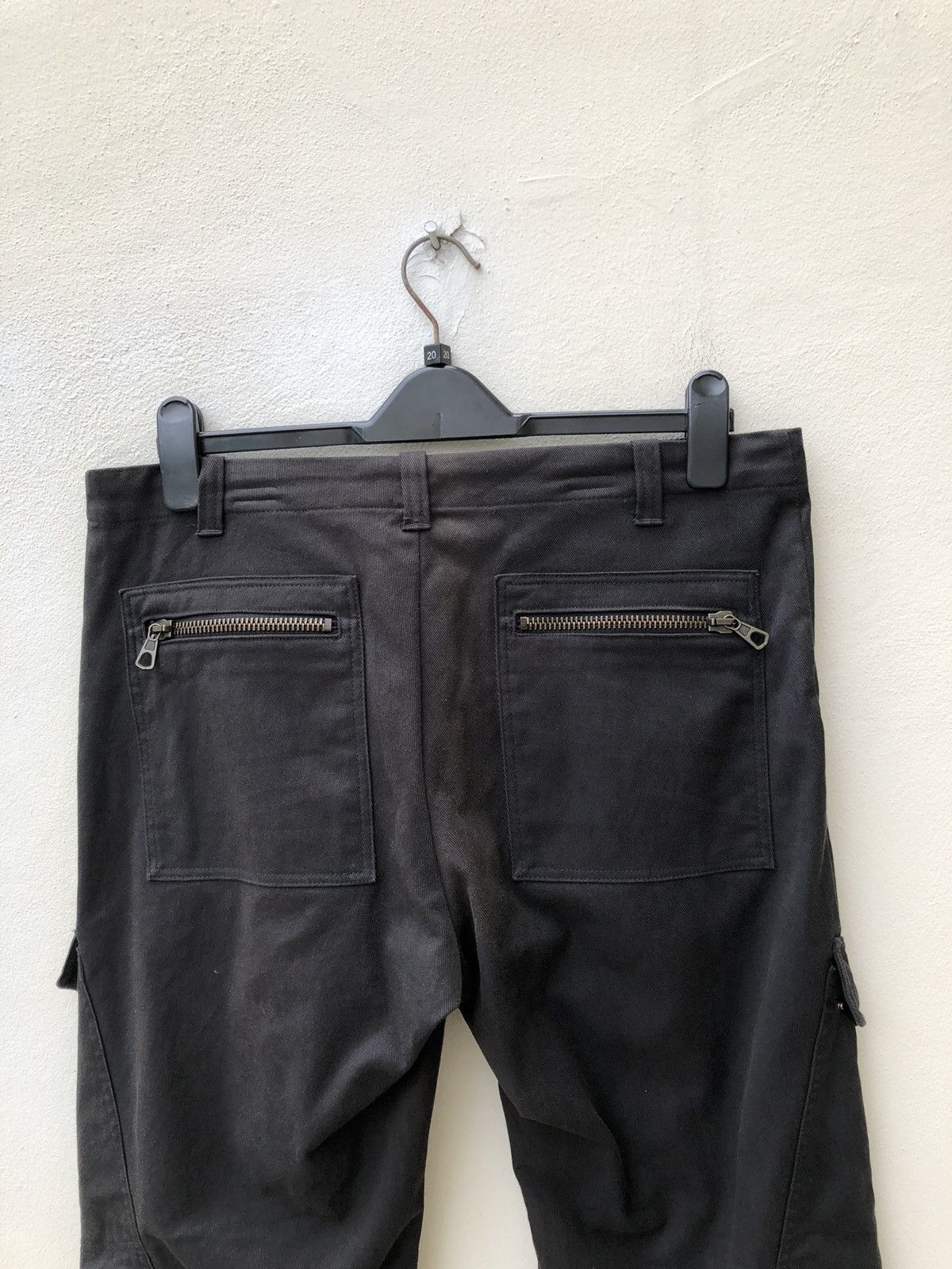 Vintage Vintage MASSIMO REBECCHI Sun Fade Flare Cargo Trouser Pant Size US 36 / EU 52 - 13 Thumbnail