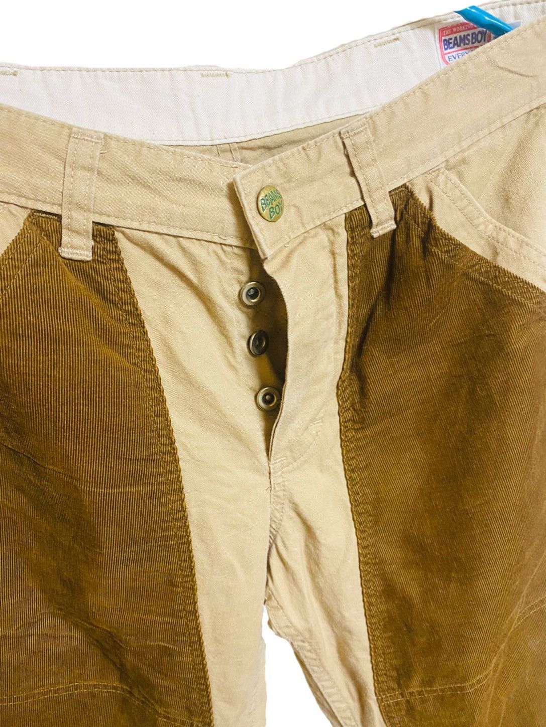 Beams Plus BEAMS BOY [Cotton Work Pants/Crazy Pattern/ M] Size US 29 - 4 Thumbnail