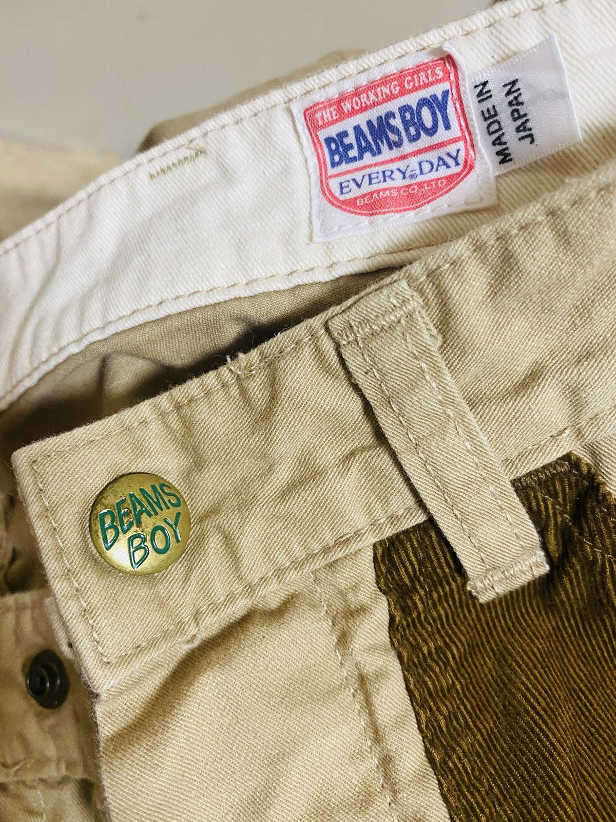 Beams Plus BEAMS BOY [Cotton Work Pants/Crazy Pattern/ M] Size US 29 - 5 Thumbnail