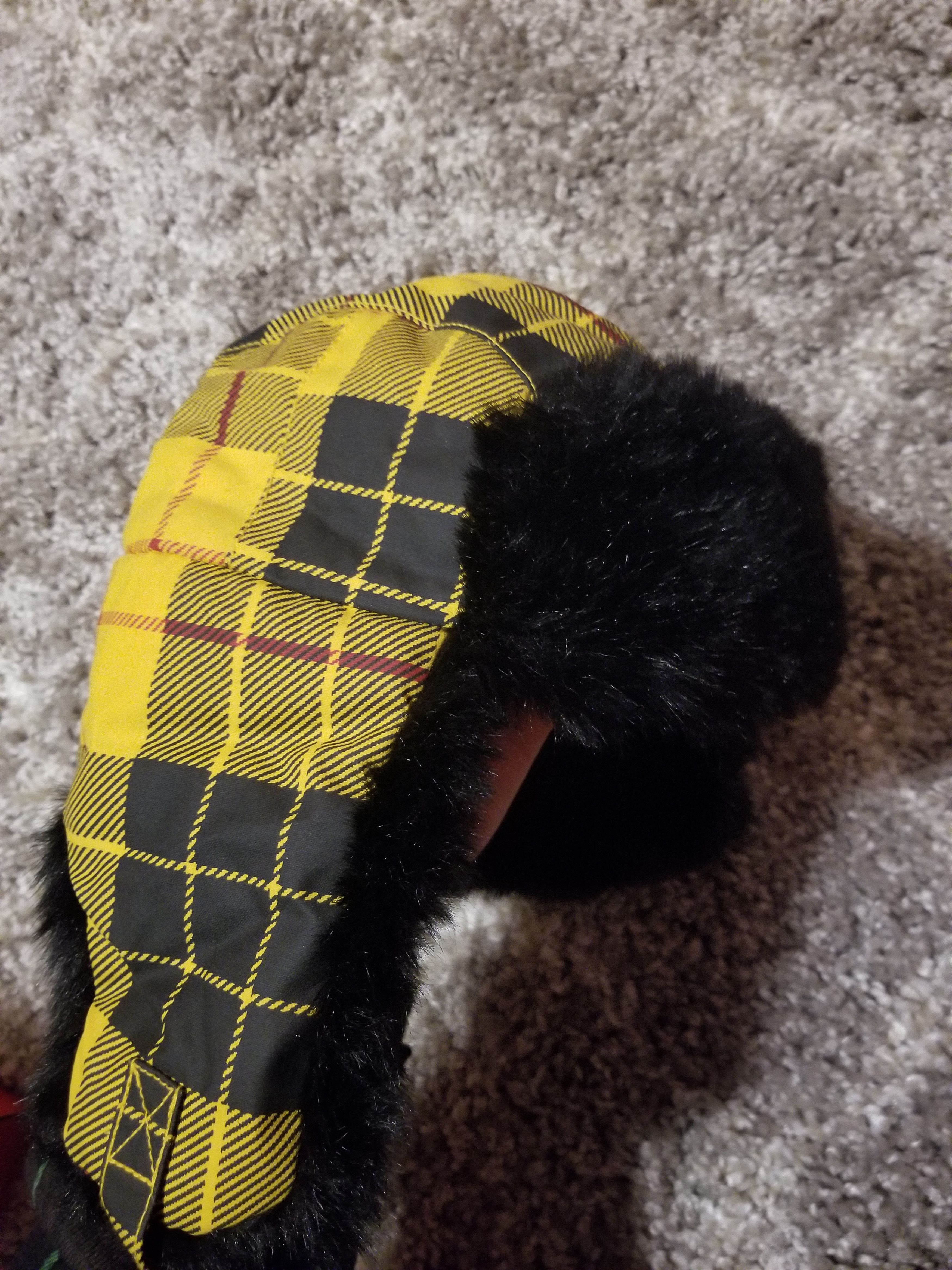 Supreme Supreme Fall/Winter 2014 Yellow Red Black trooper hat used Size ONE SIZE - 6 Thumbnail