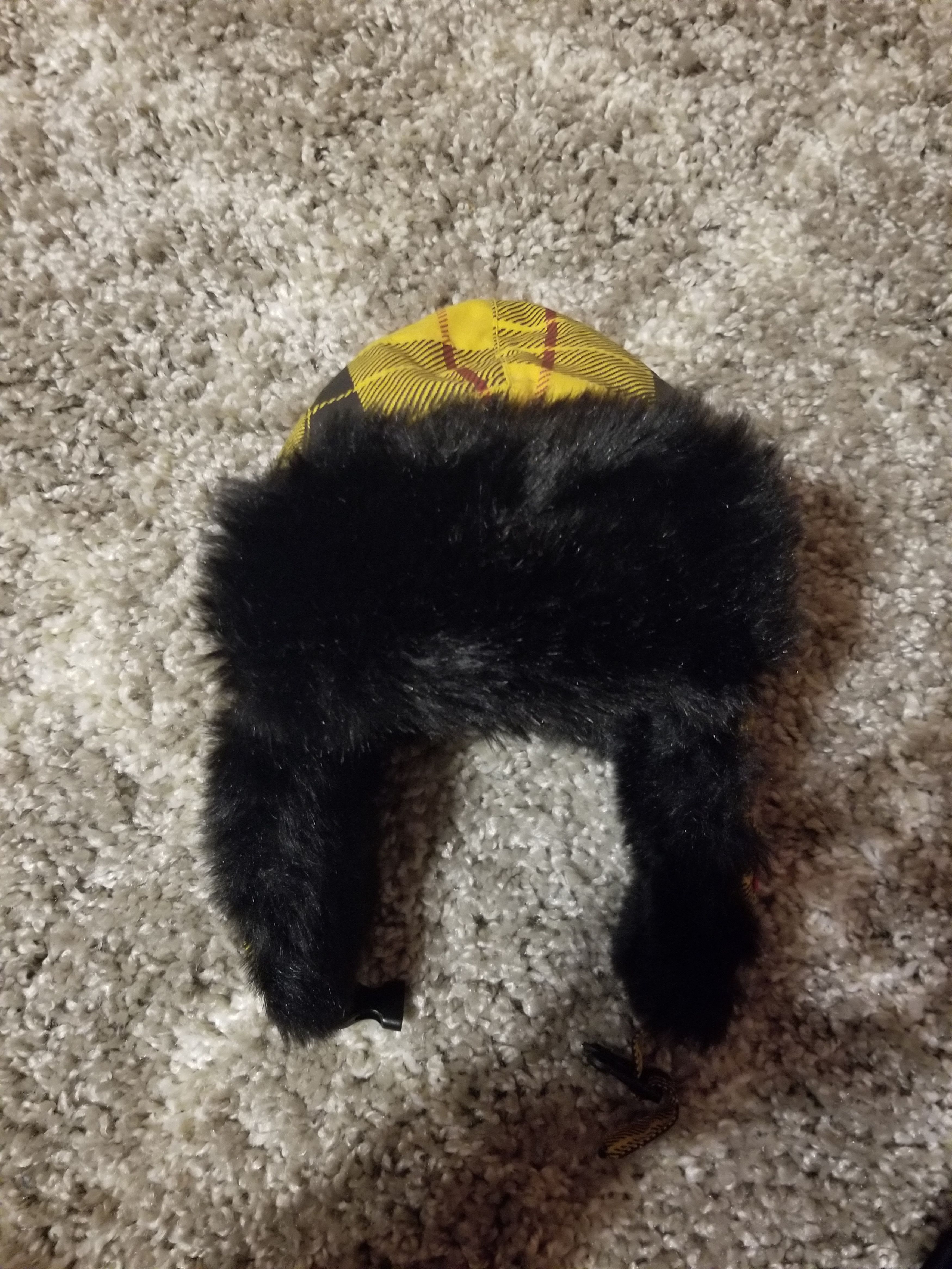 Supreme Supreme Fall/Winter 2014 Yellow Red Black trooper hat used Size ONE SIZE - 4 Thumbnail