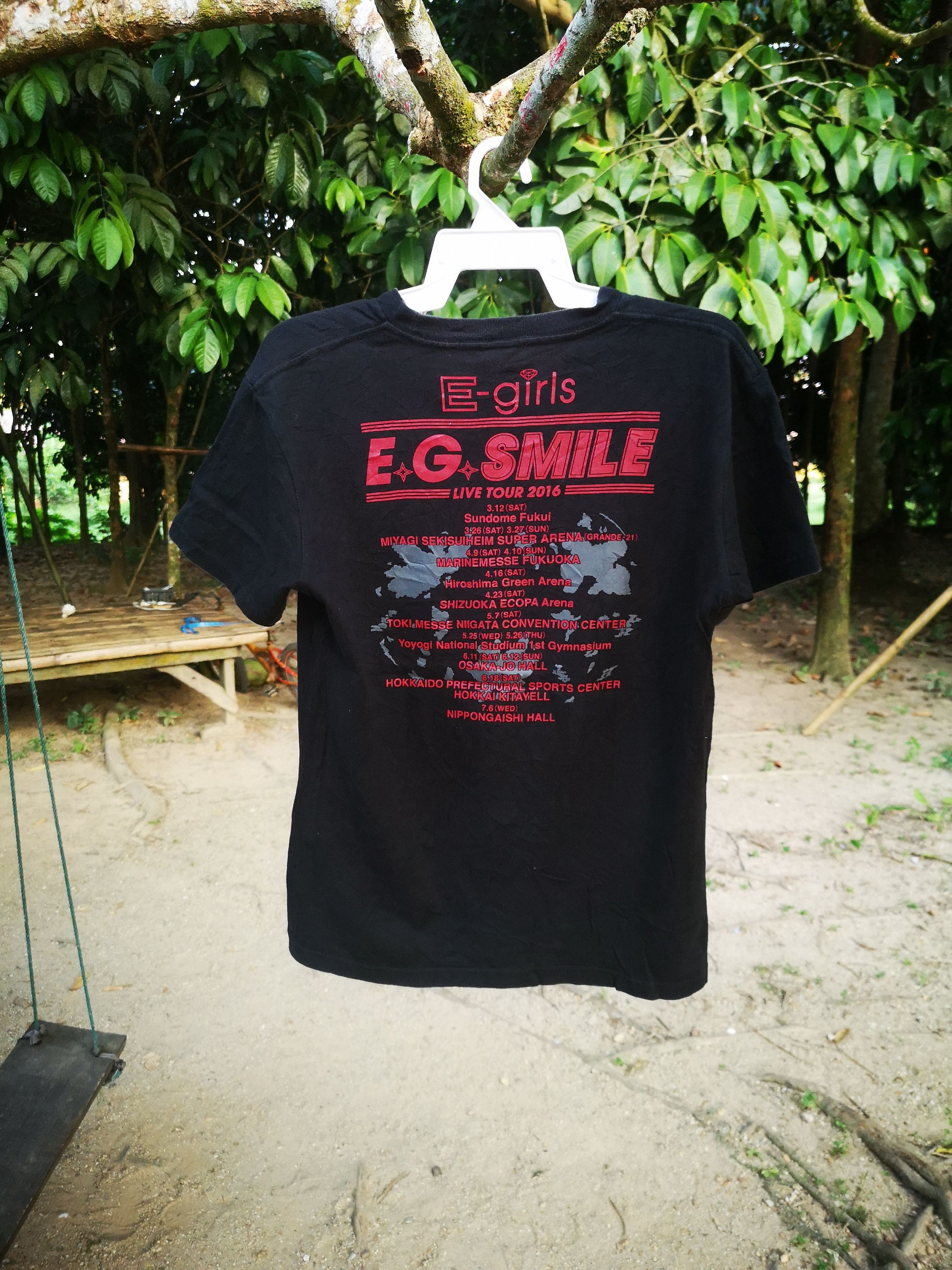 Shirt E-G-Smile tour 2016
