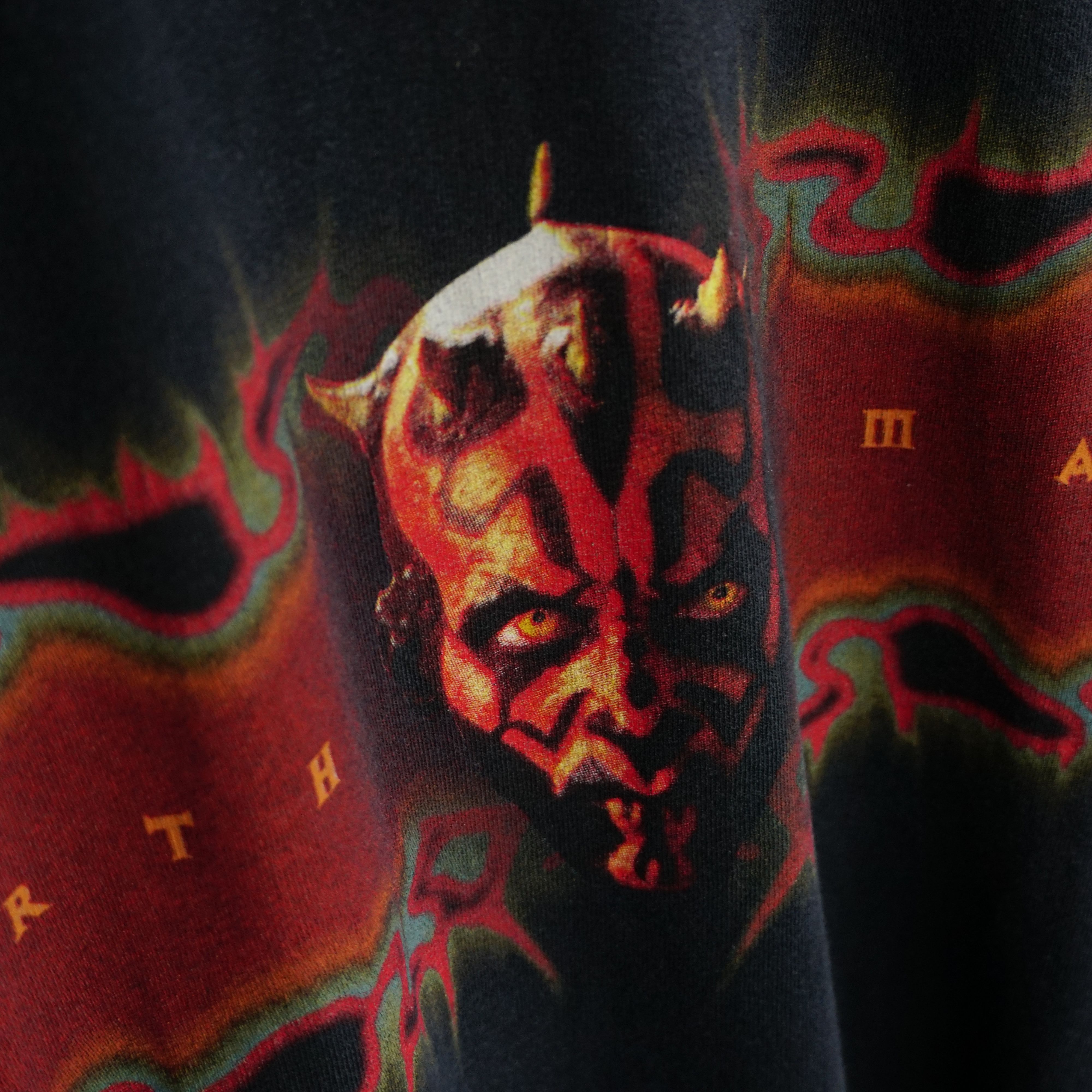 Disney VTG Darth Maul Star Wars 90s Movie Tee Shirt Size US XS / EU 42 / 0 - 3 Thumbnail