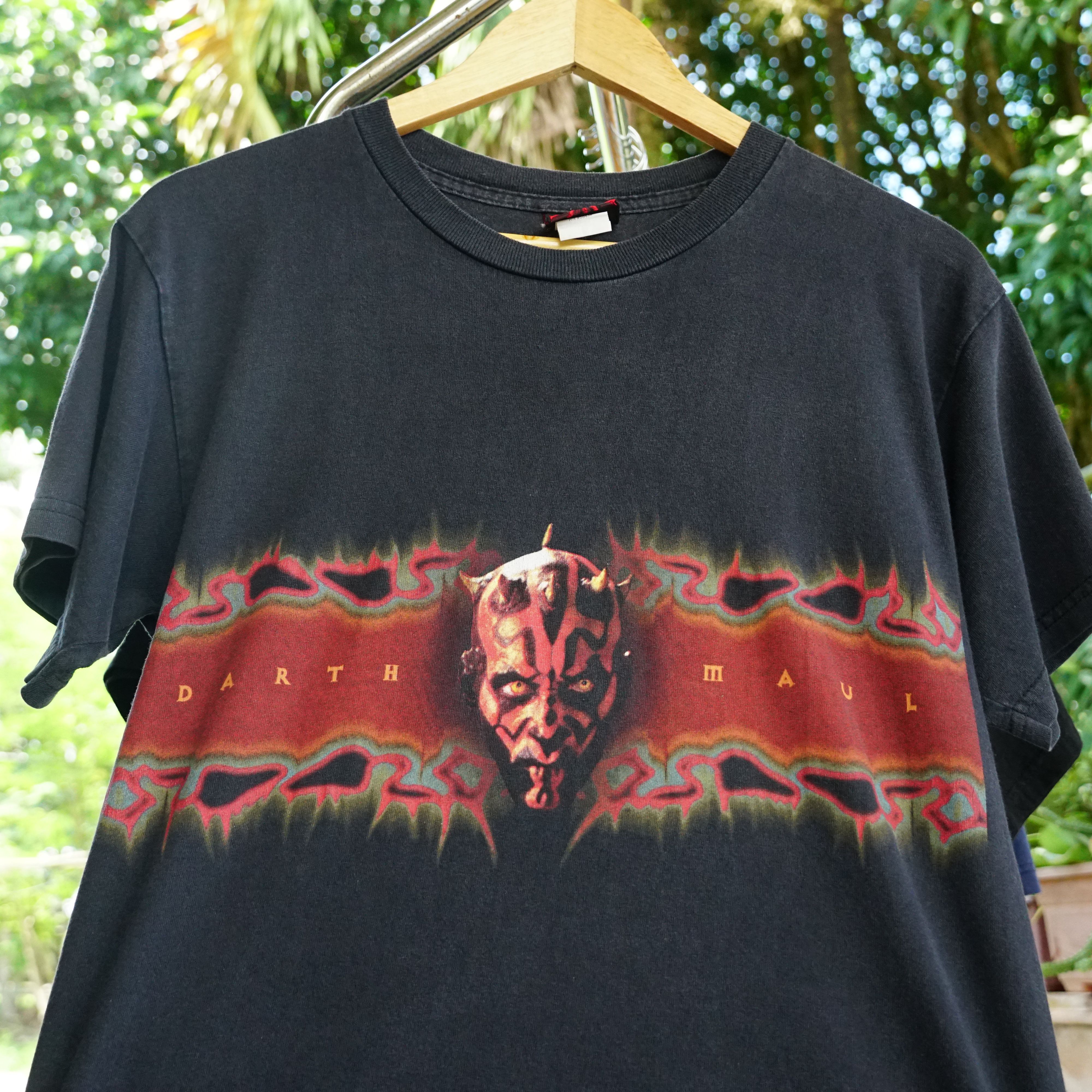 Disney VTG Darth Maul Star Wars 90s Movie Tee Shirt Size US XS / EU 42 / 0 - 2 Thumbnail
