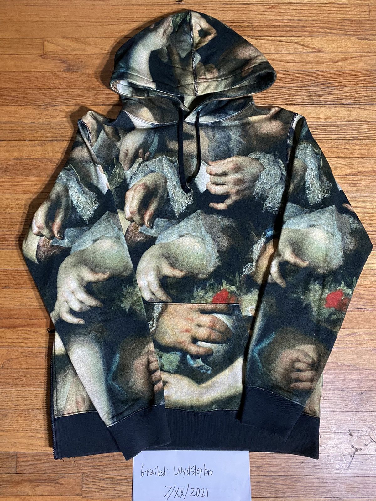 Supreme Undercover Supreme Undercover Study Of Hands Hoodie Grailed