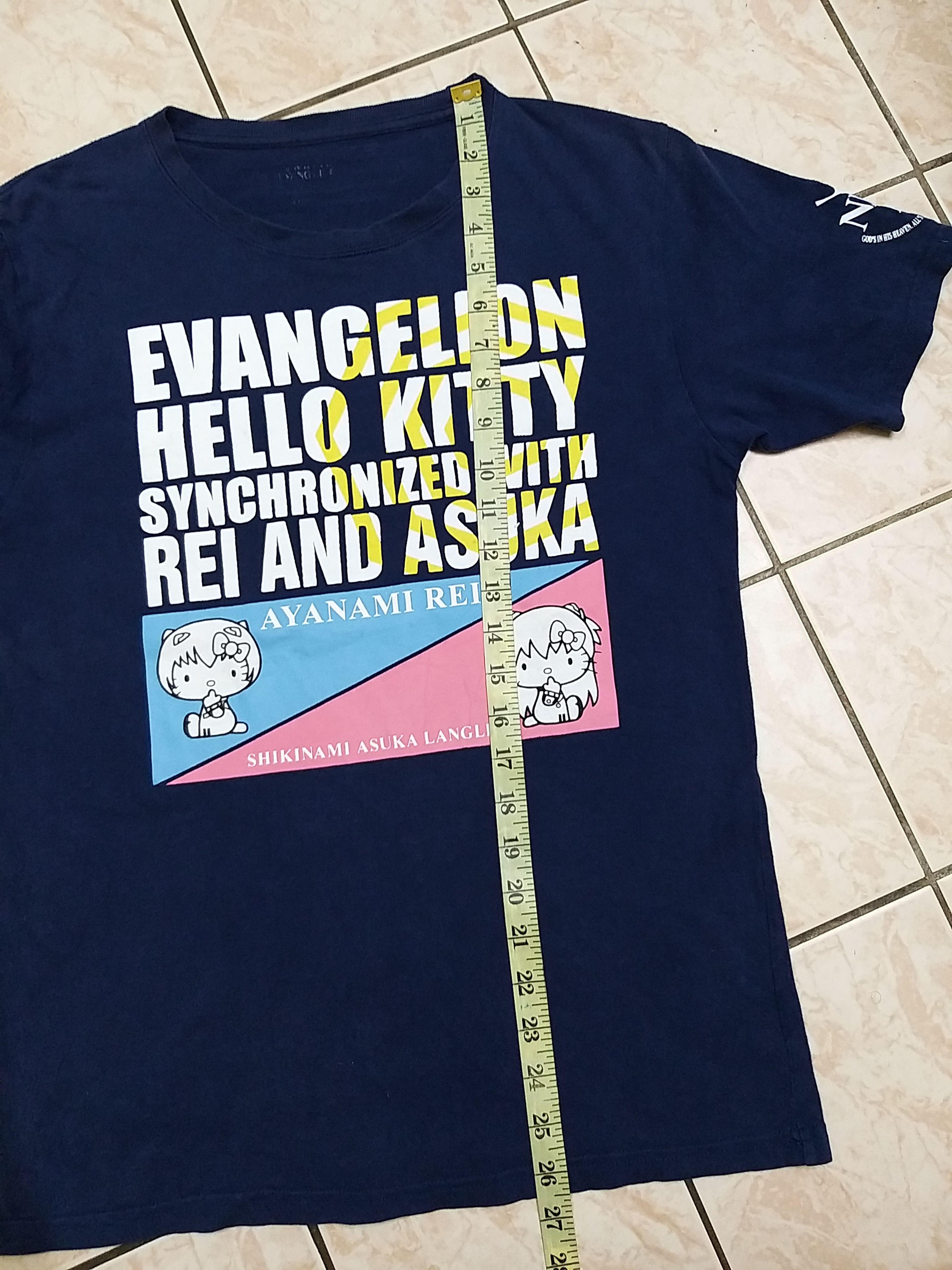Anime JAPANESE ANIME EVANGELION REI&ASUKA X HELLO KITTY T SHIRT Size US S / EU 44-46 / 1 - 7 Thumbnail