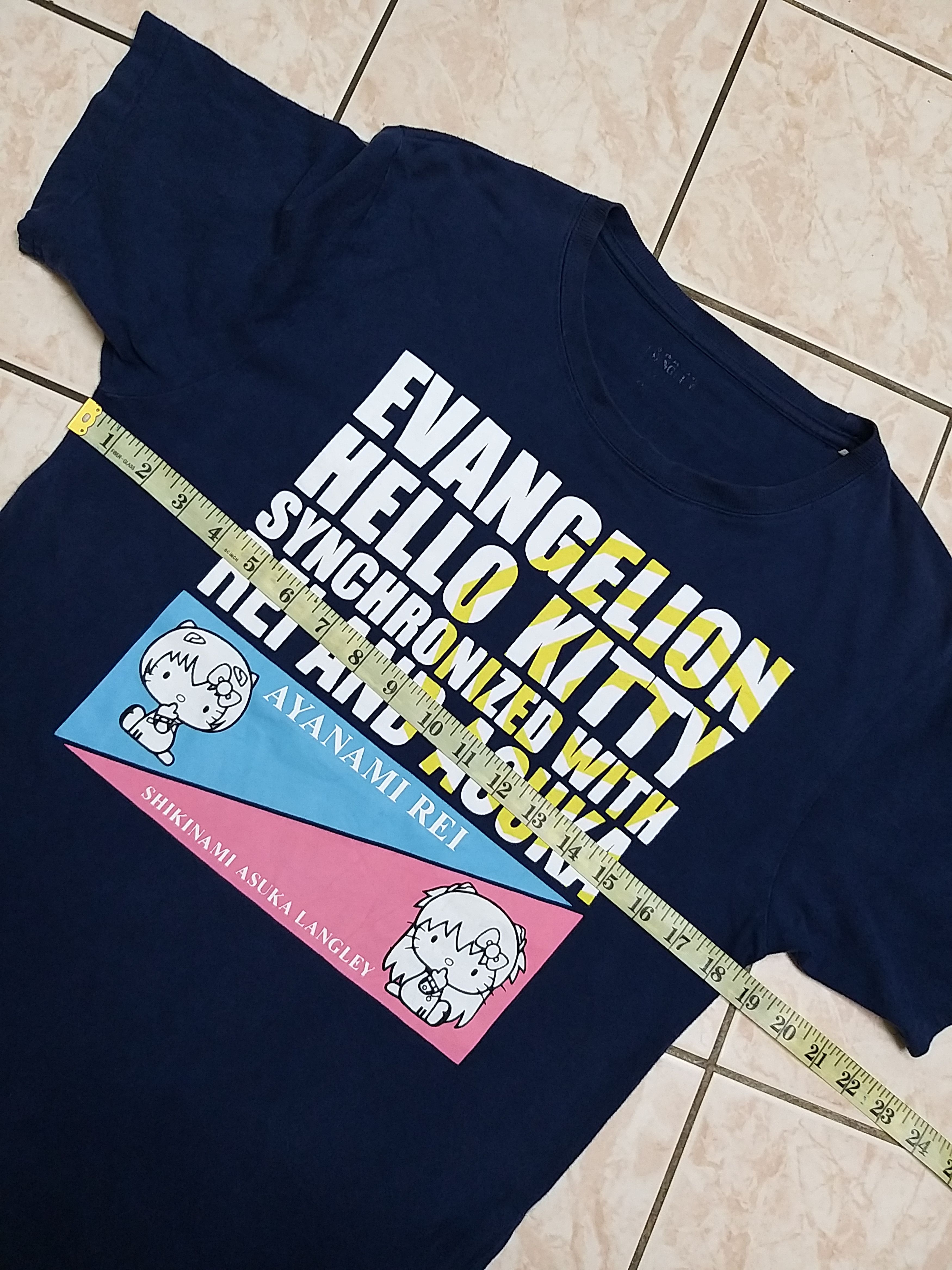 Anime JAPANESE ANIME EVANGELION REI&ASUKA X HELLO KITTY T SHIRT Size US S / EU 44-46 / 1 - 6 Thumbnail