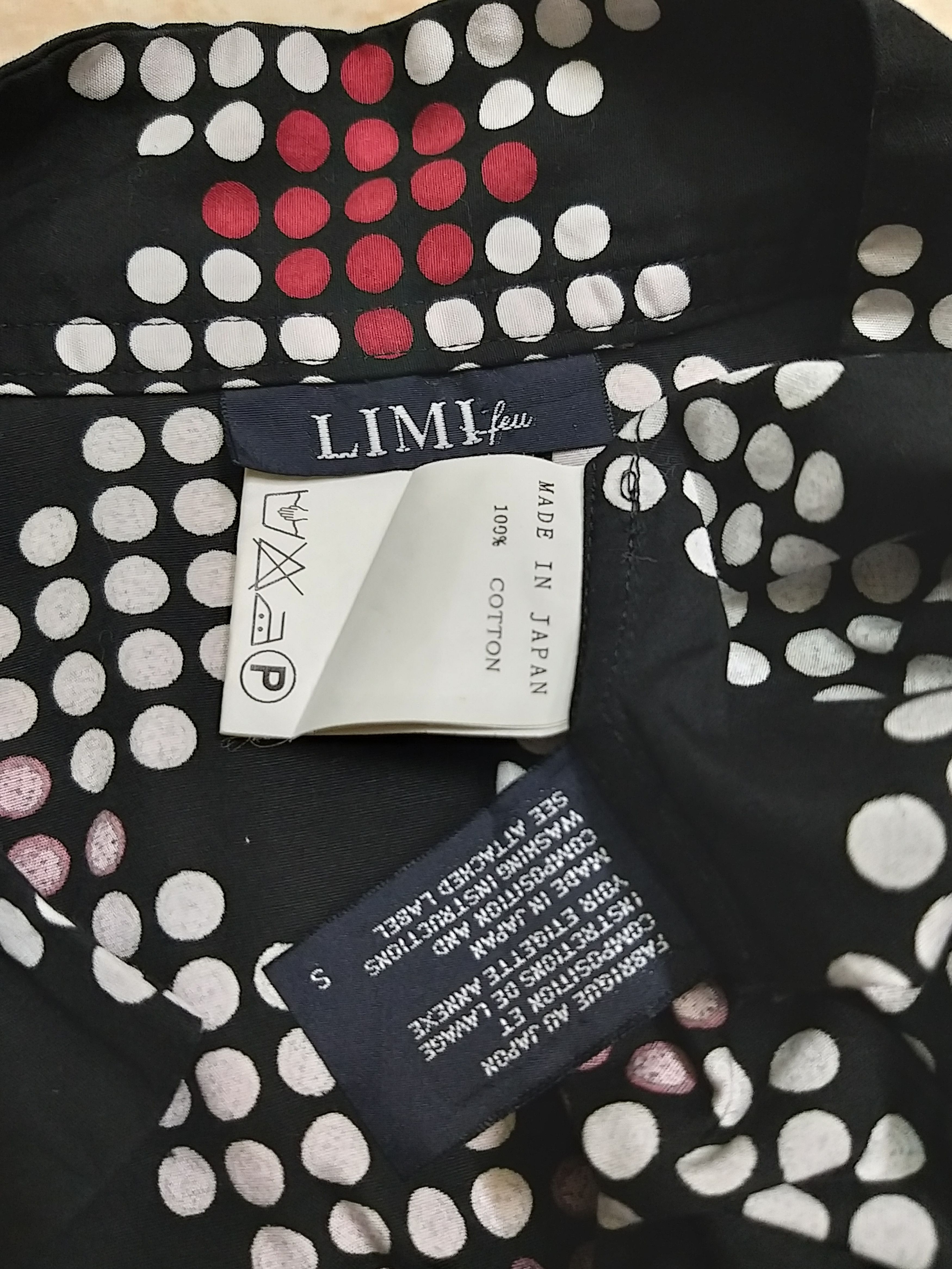 Limi Feu LIMI FEU by YOHJI YAMAMOTO LONG SLEEVE SHIRT Size US S / EU 44-46 / 1 - 10 Thumbnail