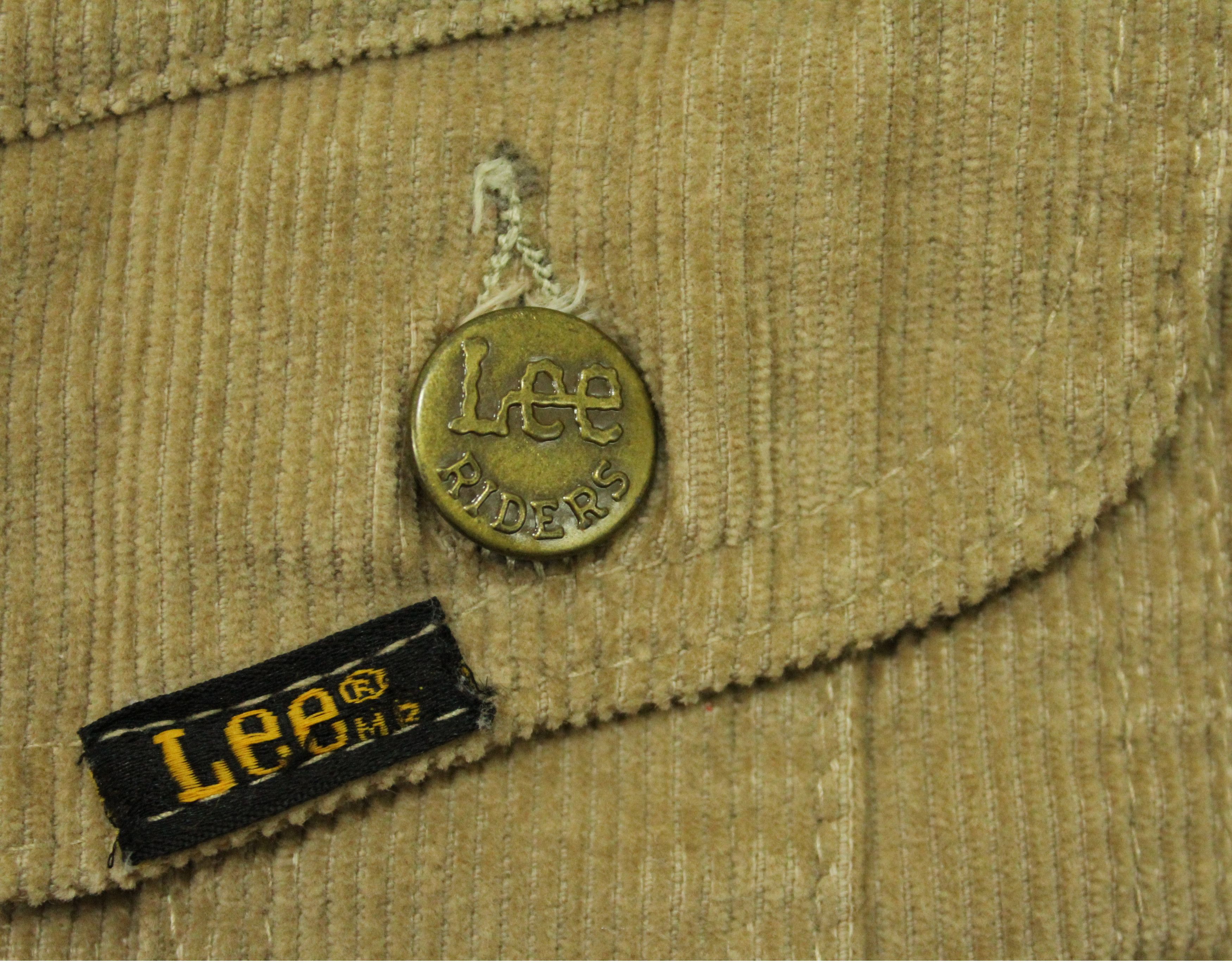 Lee × Vintage Vintage LEE STORM RIDER Vest Jacket Corduroy Size US S / EU 44-46 / 1 - 6 Thumbnail