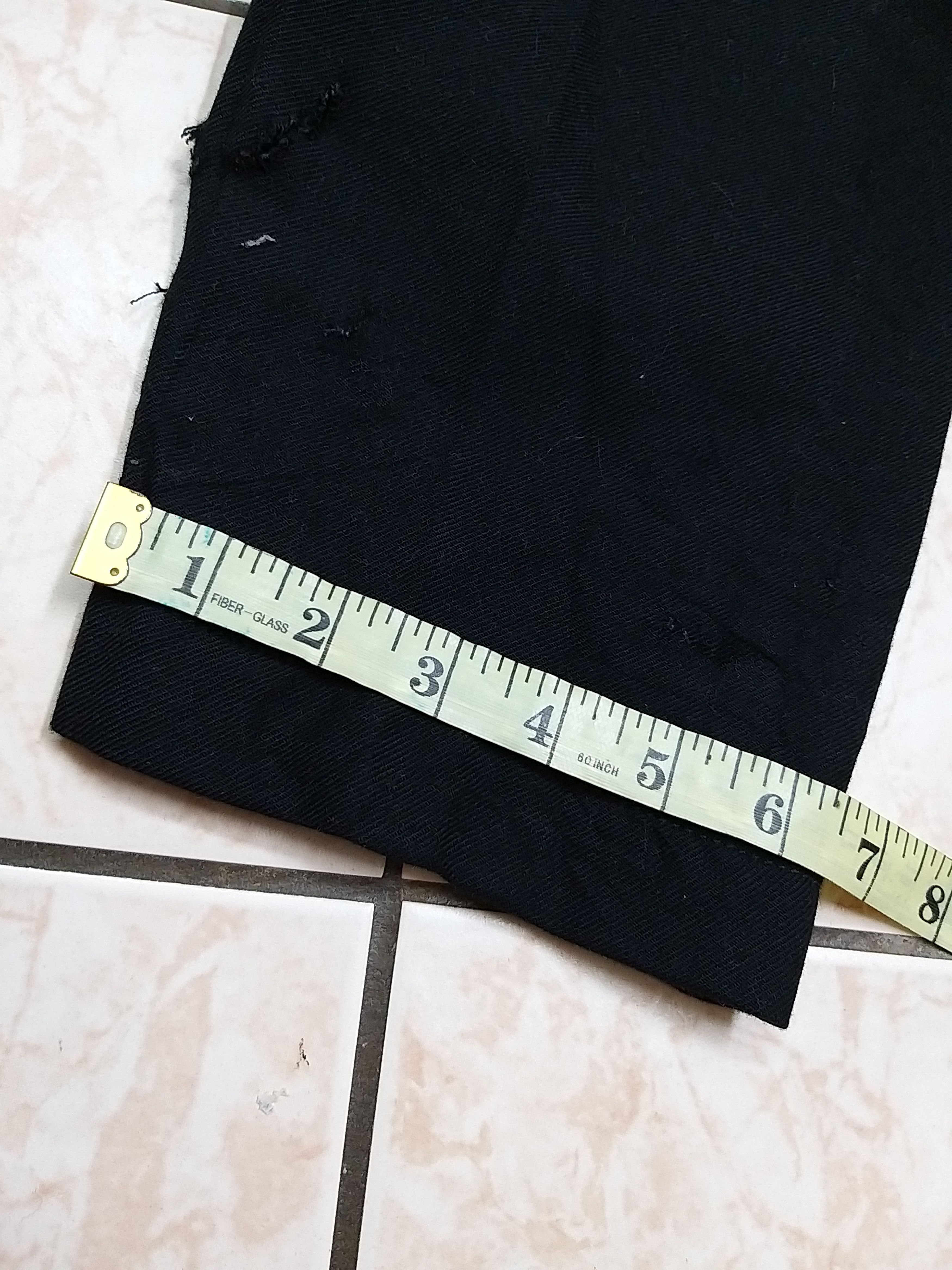 Comme des Garcons CDG SHIRT Black Drop-Crotch Wool Shorts Size US 32 / EU 48 - 9 Thumbnail