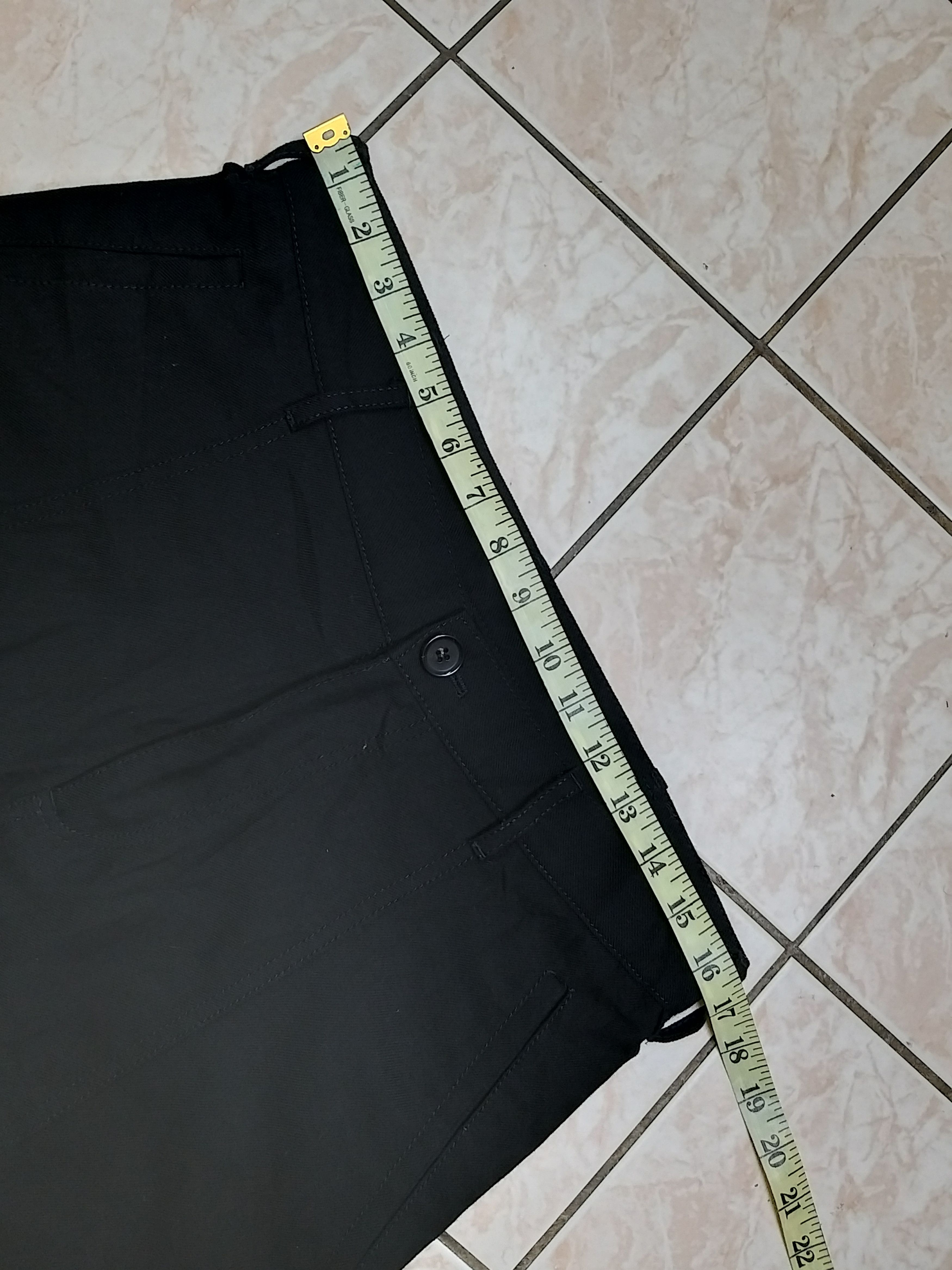 Comme des Garcons CDG SHIRT Black Drop-Crotch Wool Shorts Size US 32 / EU 48 - 7 Thumbnail
