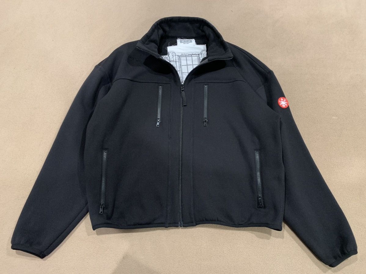 Cav Empt CAV EMPT FURRY BACK SOFTSHELL BLACK | Grailed