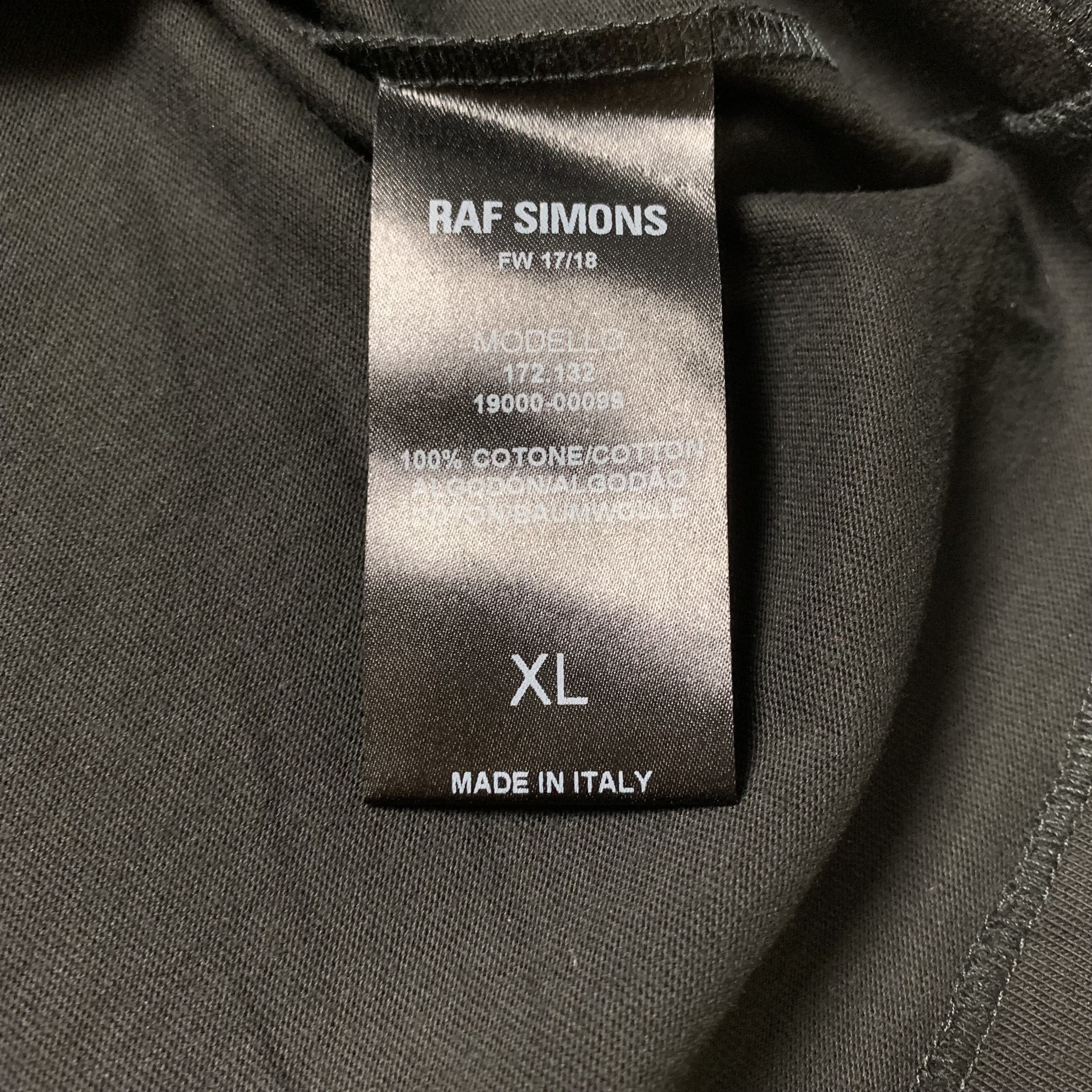 Raf Simons America Tour T-shirt