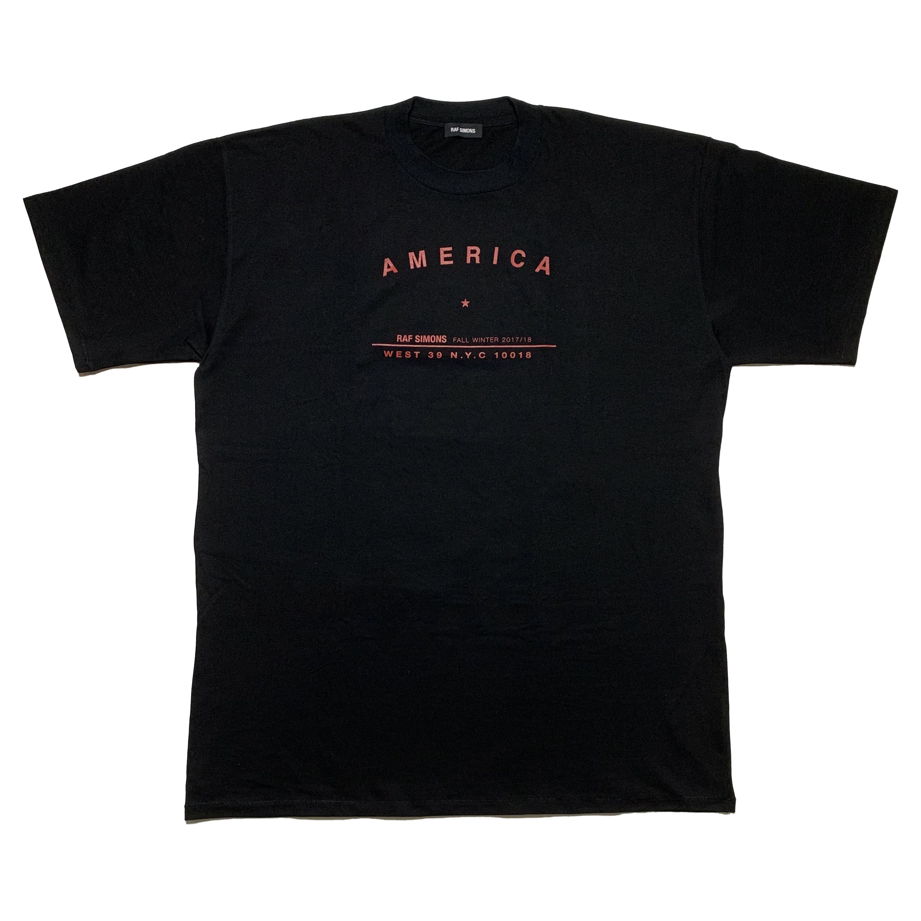 Raf Simons America Tour T-shirt