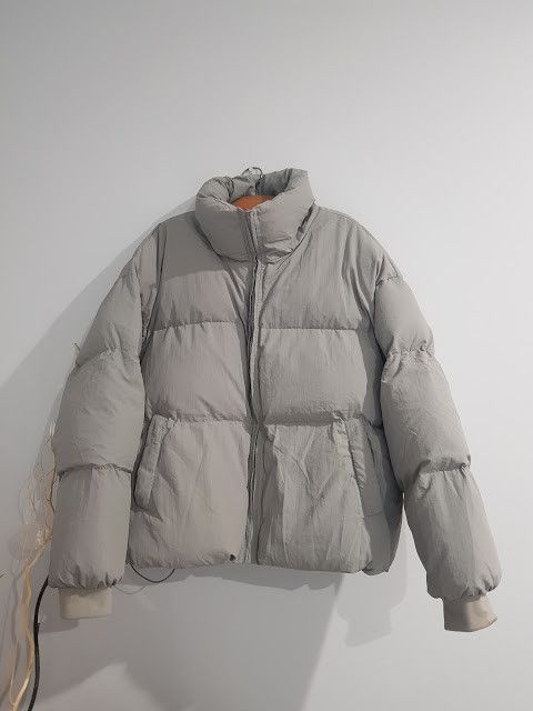 coldlaundry grey puff jacket M - ジャケット/アウター