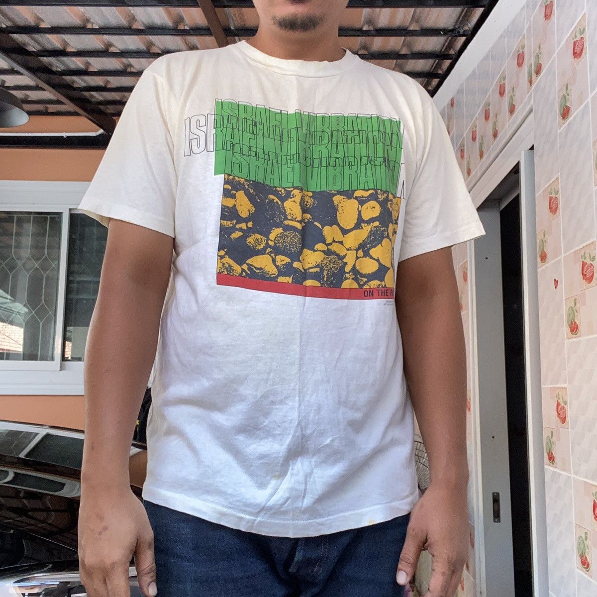 Band Tees × Vintage Vintage 1995 Israel Vibration - On The Rock Size US L / EU 52-54 / 3 - 1 Thumbnail