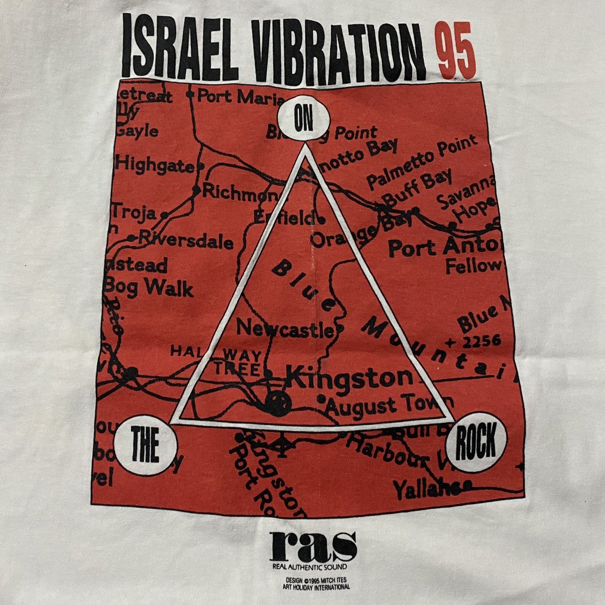 Band Tees × Vintage Vintage 1995 Israel Vibration - On The Rock Size US L / EU 52-54 / 3 - 4 Thumbnail