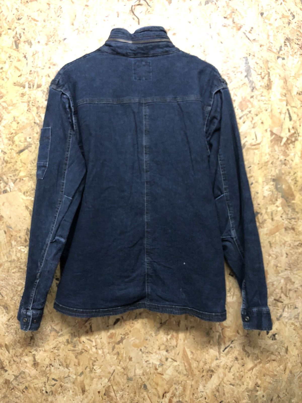 Japanese Brand I'Z Frontier Stretch Work Denim Jacket Size US L / EU 52-54 / 3 - 4 Thumbnail