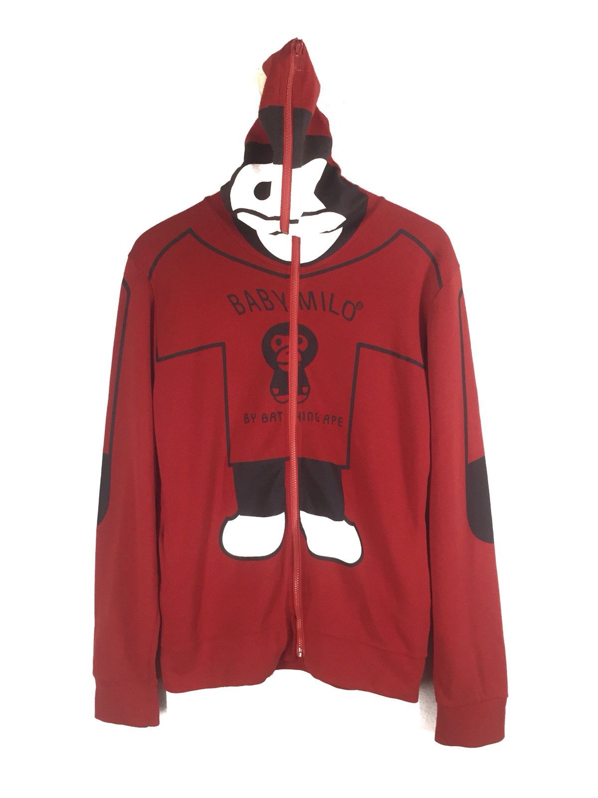 Designer Milo By Bathing Ape Full Zip Hoodie