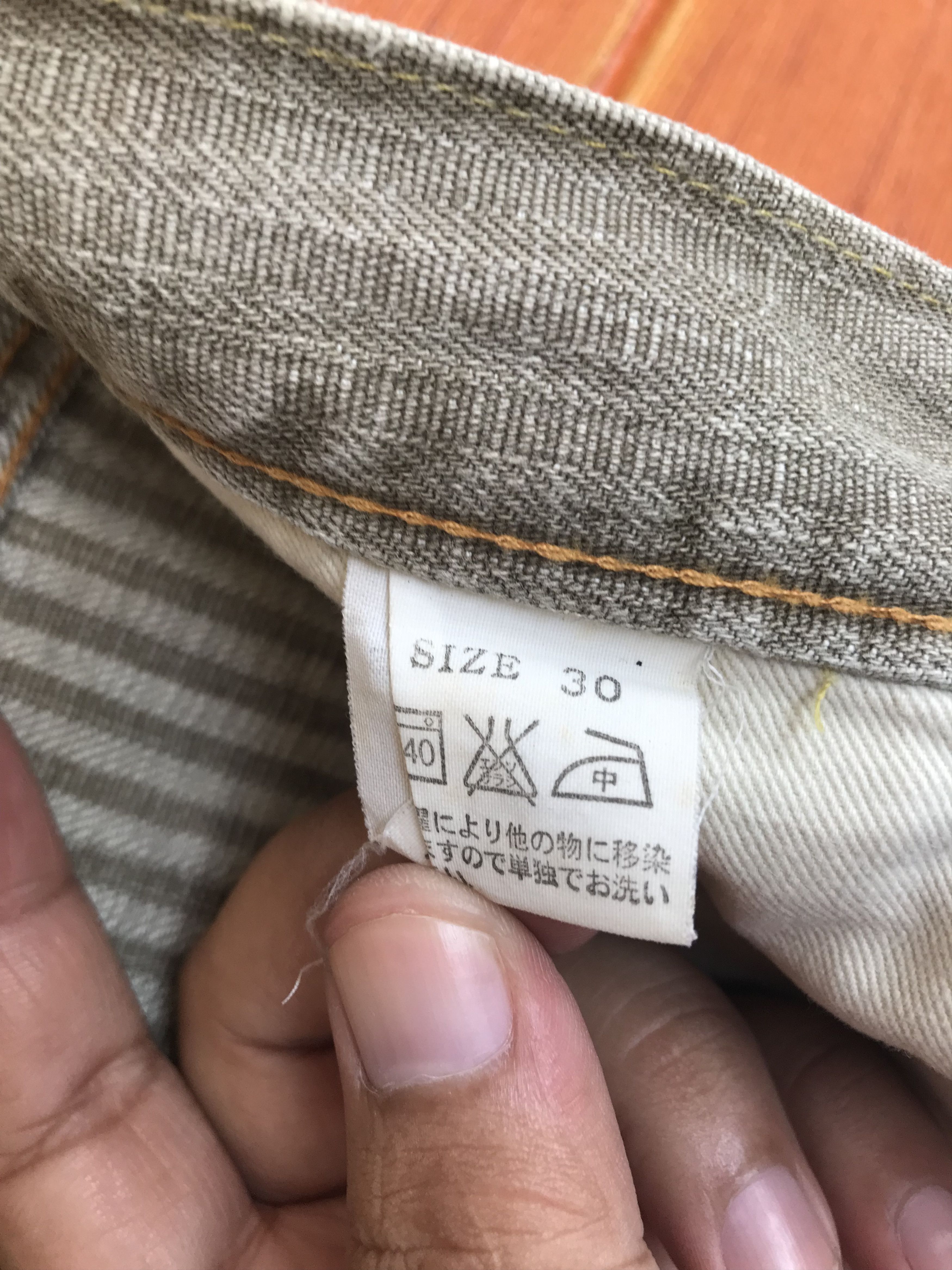 Studio D'Artisan Vintage 90s Studio D'artisan Japan Clawmark Faded Jeans Size US 30 / EU 46 - 14 Thumbnail