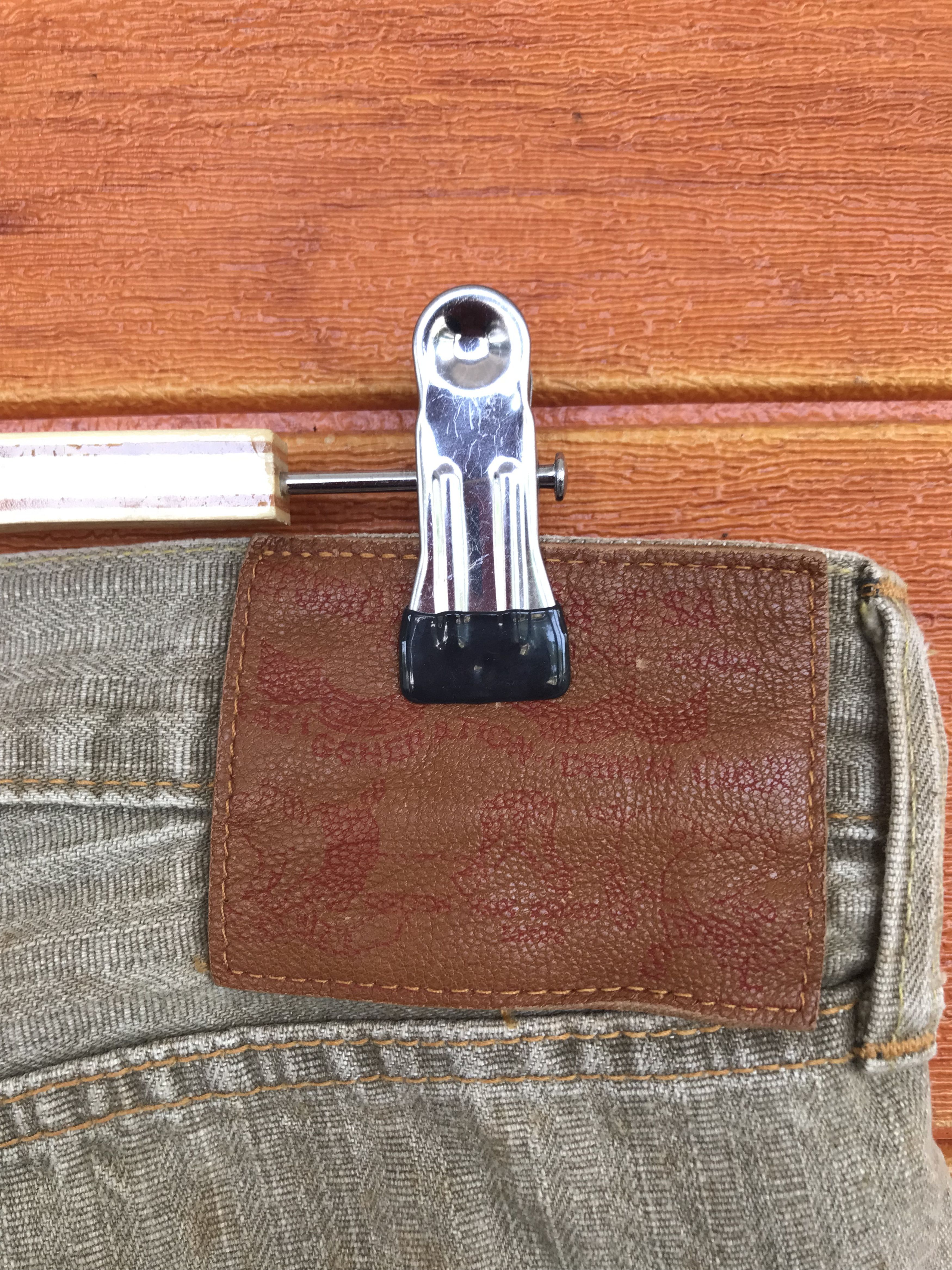 Studio D'Artisan Vintage 90s Studio D'artisan Japan Clawmark Faded Jeans Size US 30 / EU 46 - 11 Thumbnail