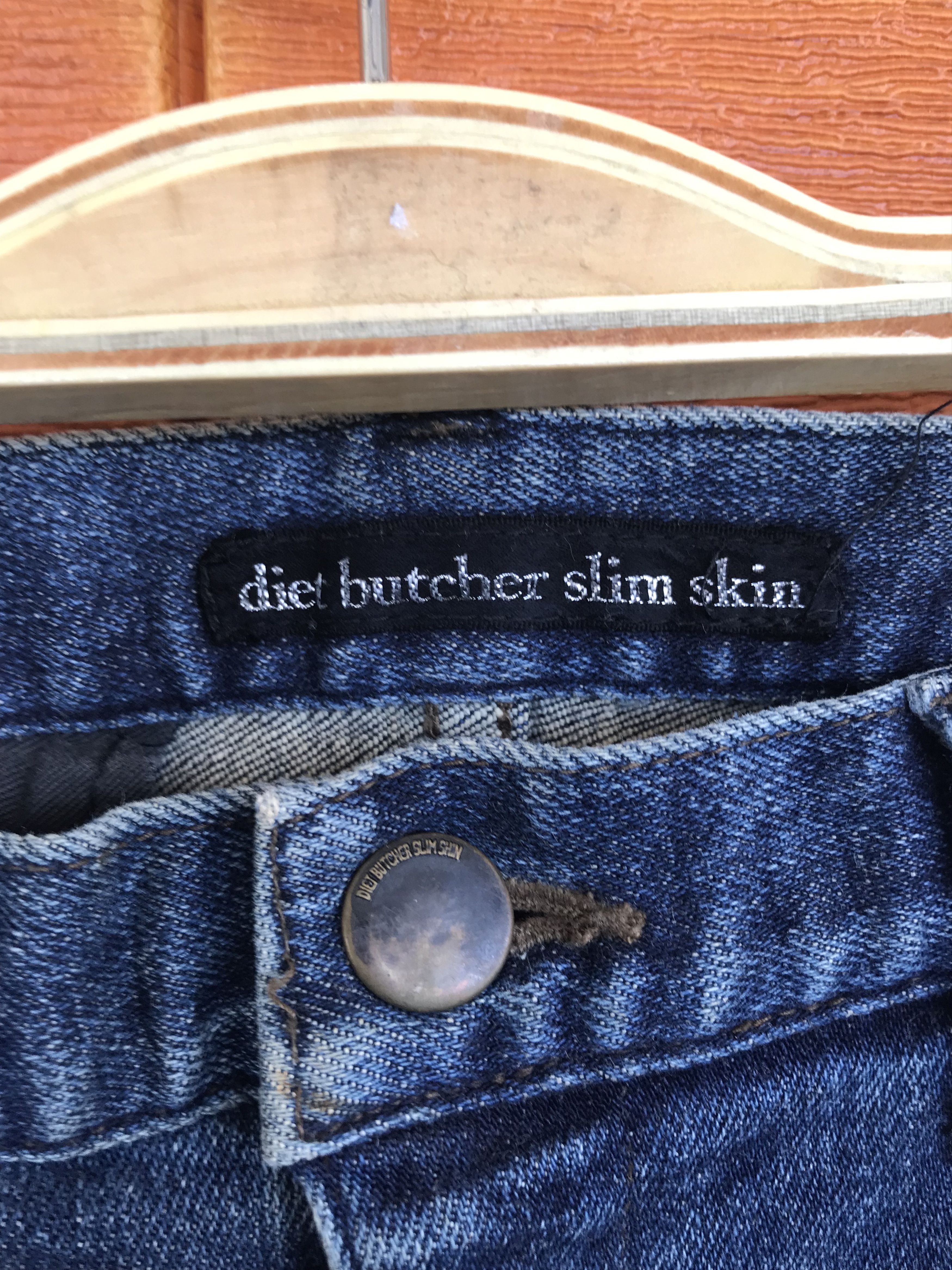 Diet Butcher Slim Skin Diet Butcher Slim Skin Skinny Denim Jeans Size US 31 - 8 Thumbnail