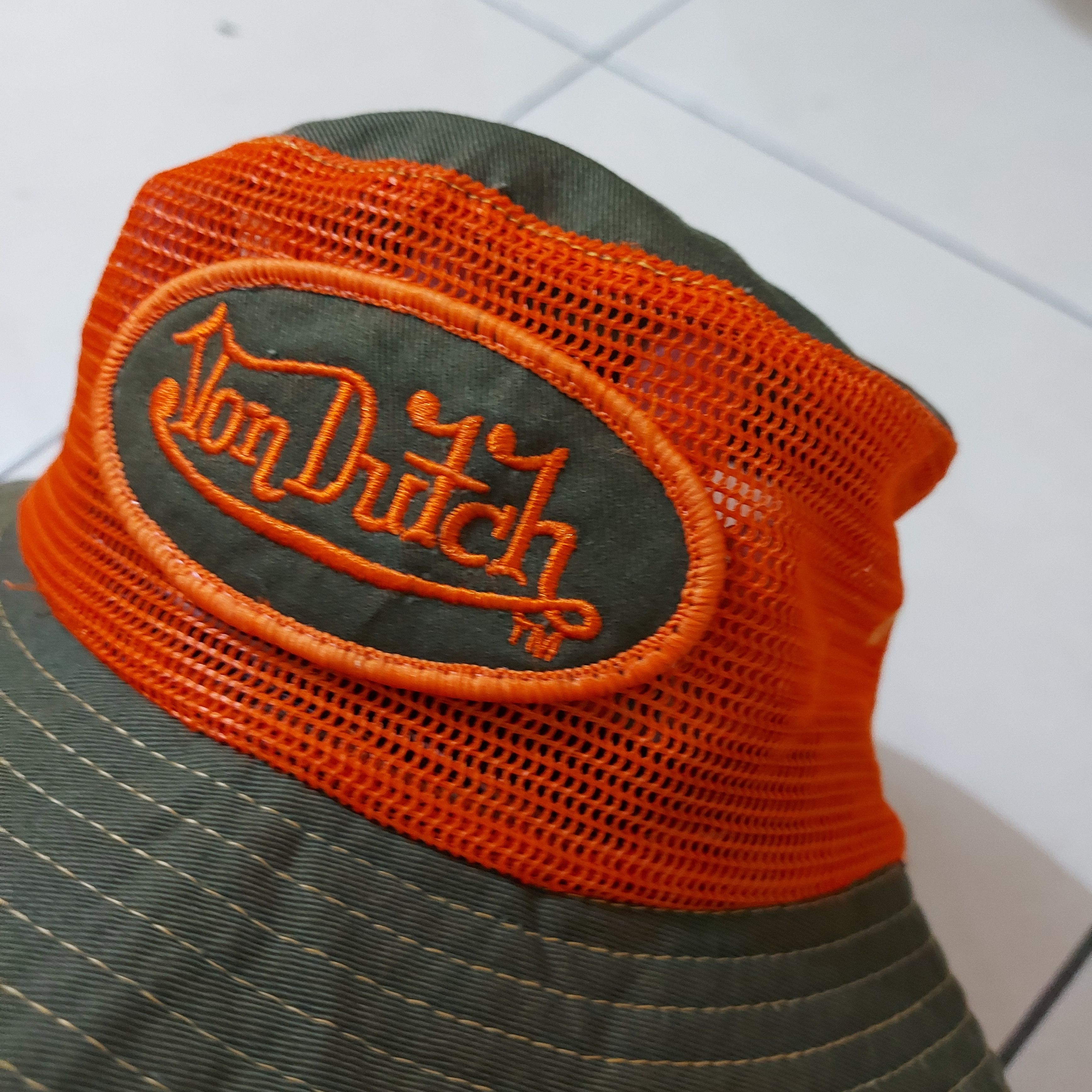 Von Dutch Von Dutch Mesh Hat 57cm Size ONE SIZE - 5 Thumbnail