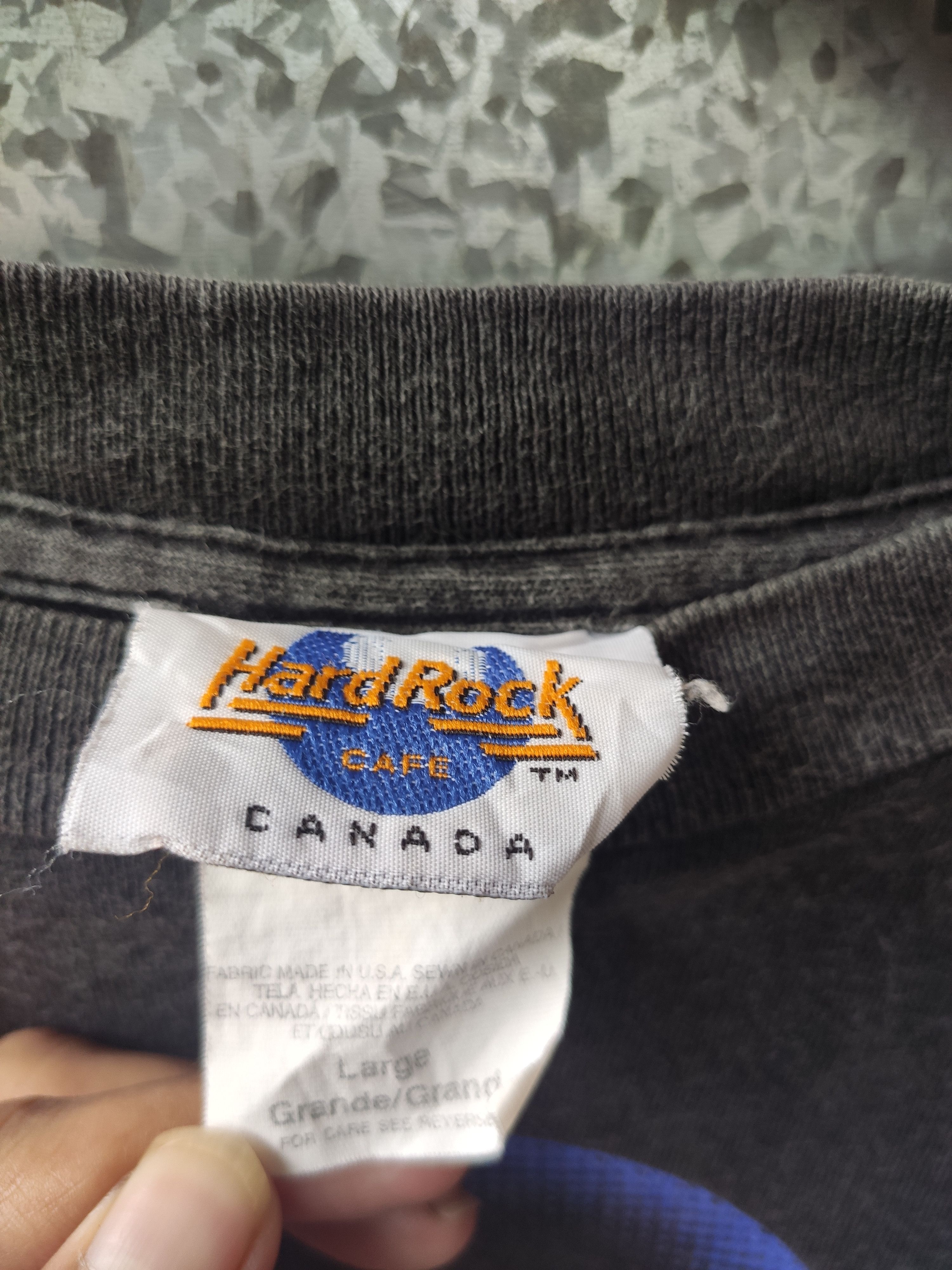 Hard Rock Cafe 🔥Rare Vtg 89 Vintage Hard Rock Cafe t shirt Whistler Canada Size US M / EU 48-50 / 2 - 4 Thumbnail