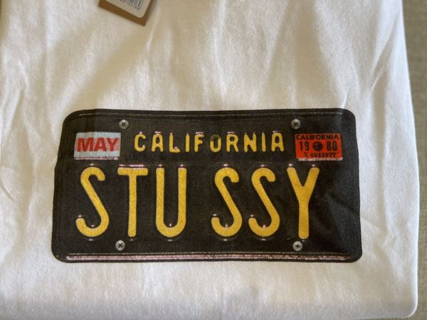 Stussy california discount plate