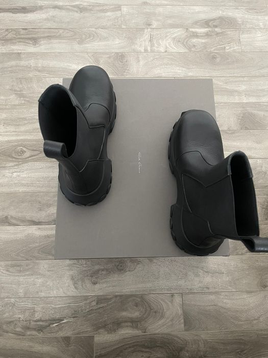 Rick Owens Beetle Bozo Tractor Boots | Grailed