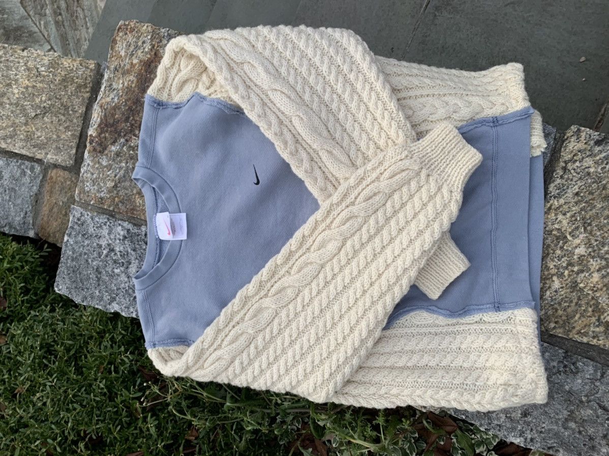 Nike Vintage Nike Crewneck Knit 1 of 1 by Defective Garments M Size US M / EU 48-50 / 2 - 3 Thumbnail