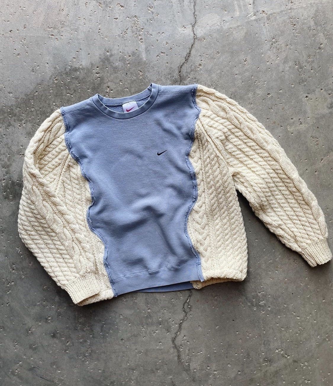 Nike Vintage Nike Crewneck Knit 1 of 1 by Defective Garments M Size US M / EU 48-50 / 2 - 1 Thumbnail