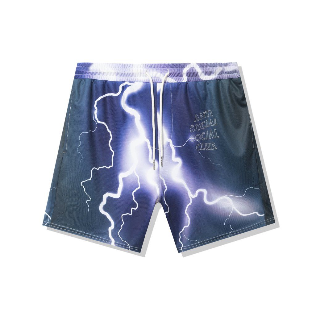 Anti Social Social Club DS outlined ASSC 3M Lightning Hydroplane Shorts size L VLONE Size US 32 / EU 48 - 3 Thumbnail