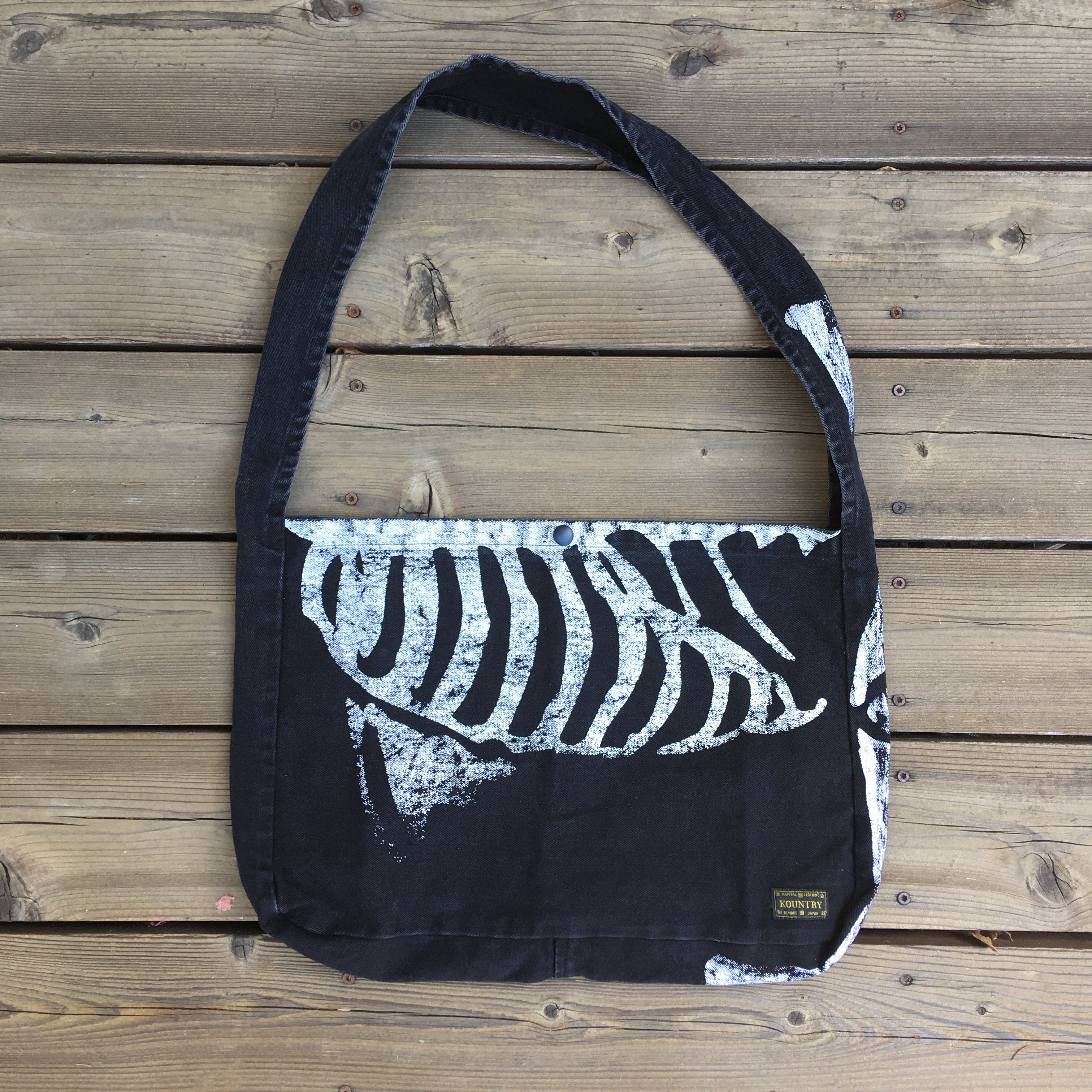 Kapital 100% Authentic Skeleton Bone Bag | Grailed