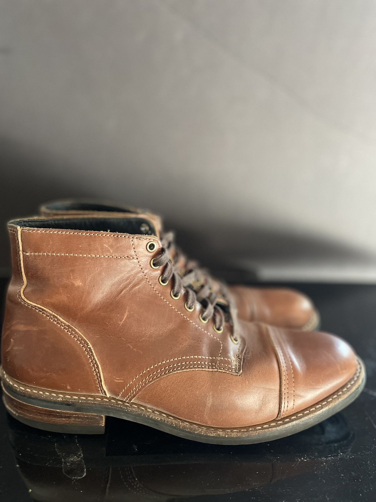 Thursday Boots Vanguard Lace Up Boot French Roast Grailed