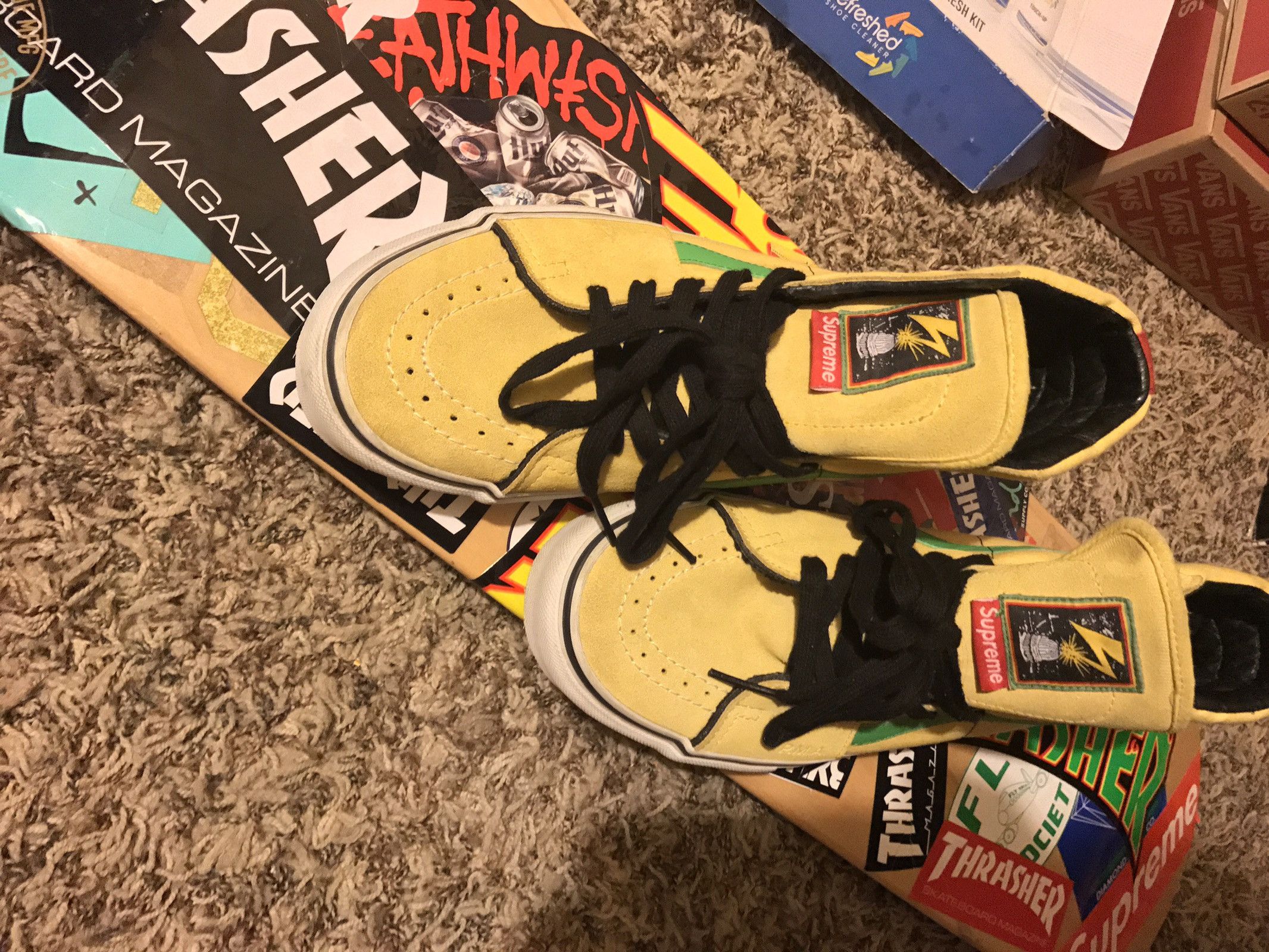 Vans Sk8-hi X Supreme X Bad Brains Rare 9