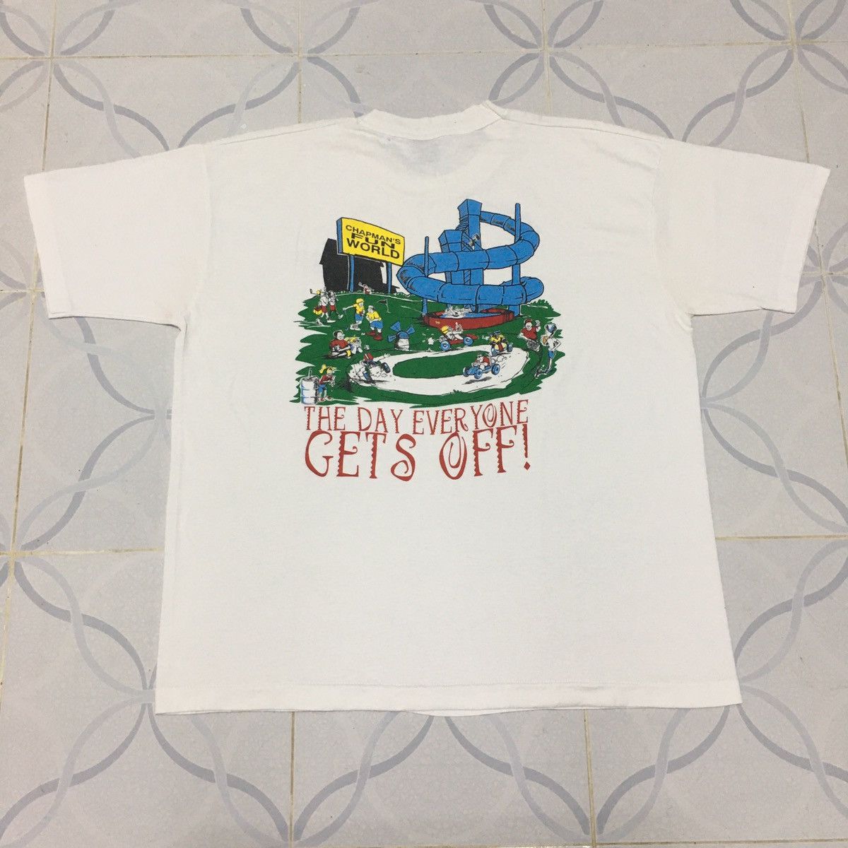 Fruit Of The Loom × Vintage Rare‼️🔥Vintage Coe-ed Naked Flunk Day 1995 T-Shirt Size US L / EU 52-54 / 3 - 3 Thumbnail